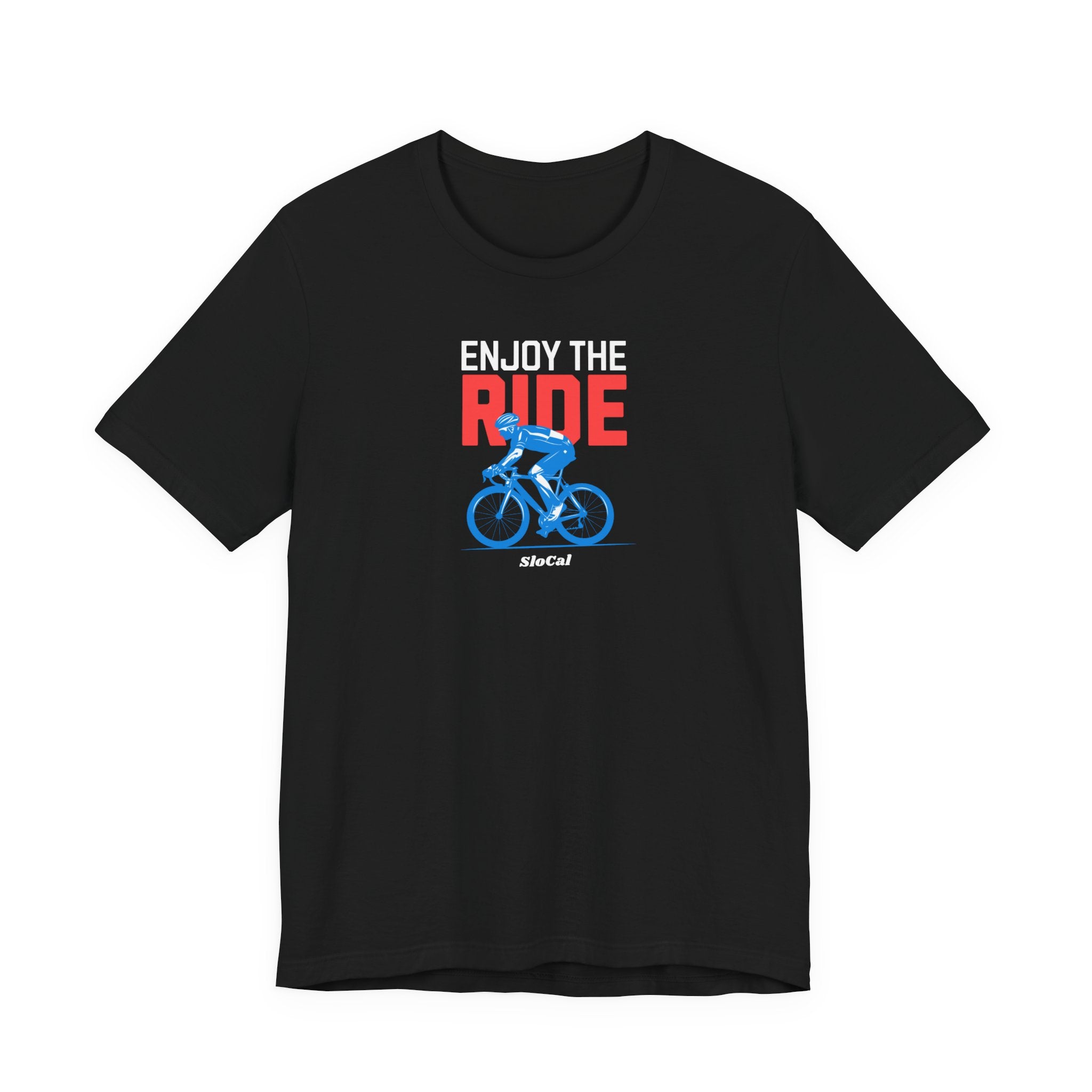Enjoy the Ride Cyclist Tee — 805 Biker T‑Shirt for Ventura, Santa Barbara, SLO County Riders