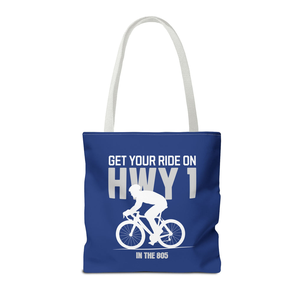 Cycling Tote Bag — "Get Your Ride On HWY 1 in the 805"