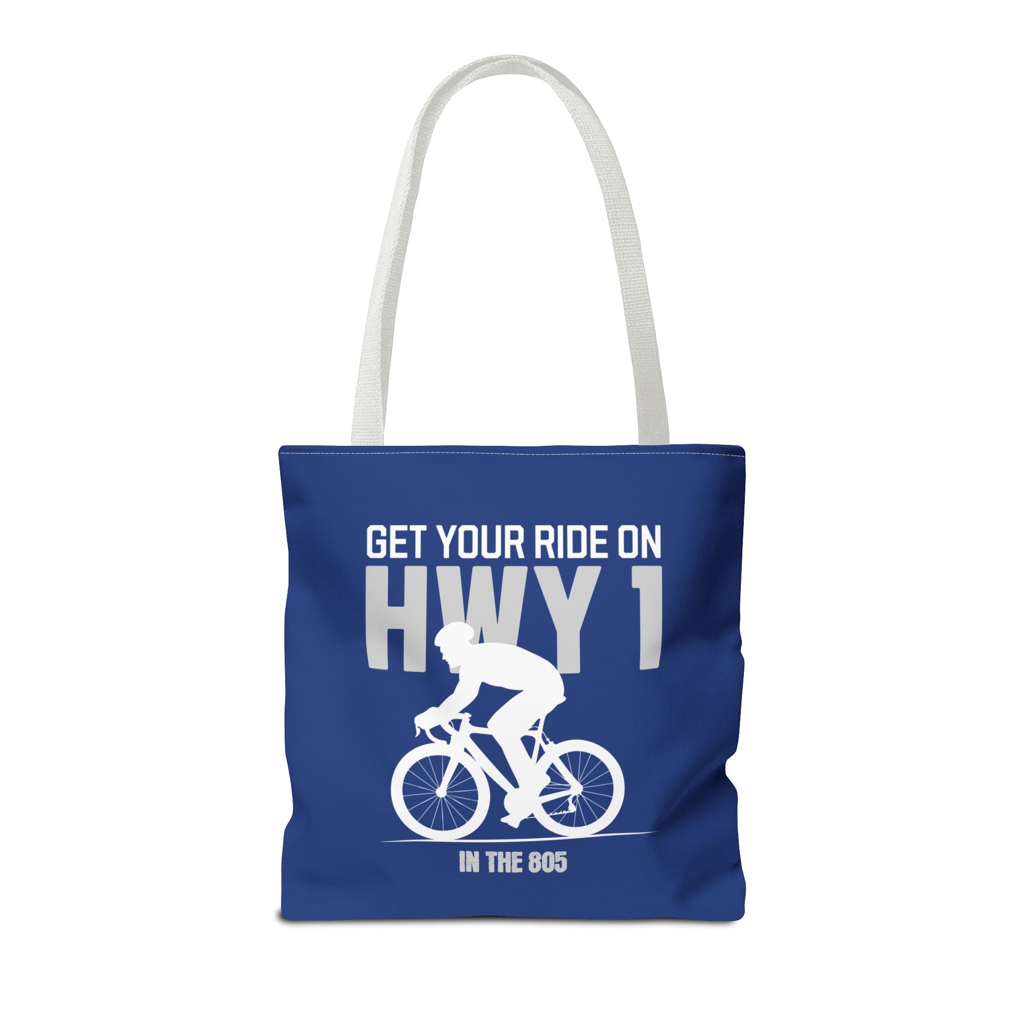 Cycling Tote Bag — "Get Your Ride On HWY 1 in the 805"