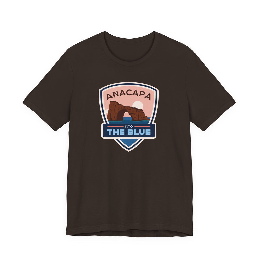 Anacapa Into The Blue T-Shirt — Coastal Island Graphic Tee