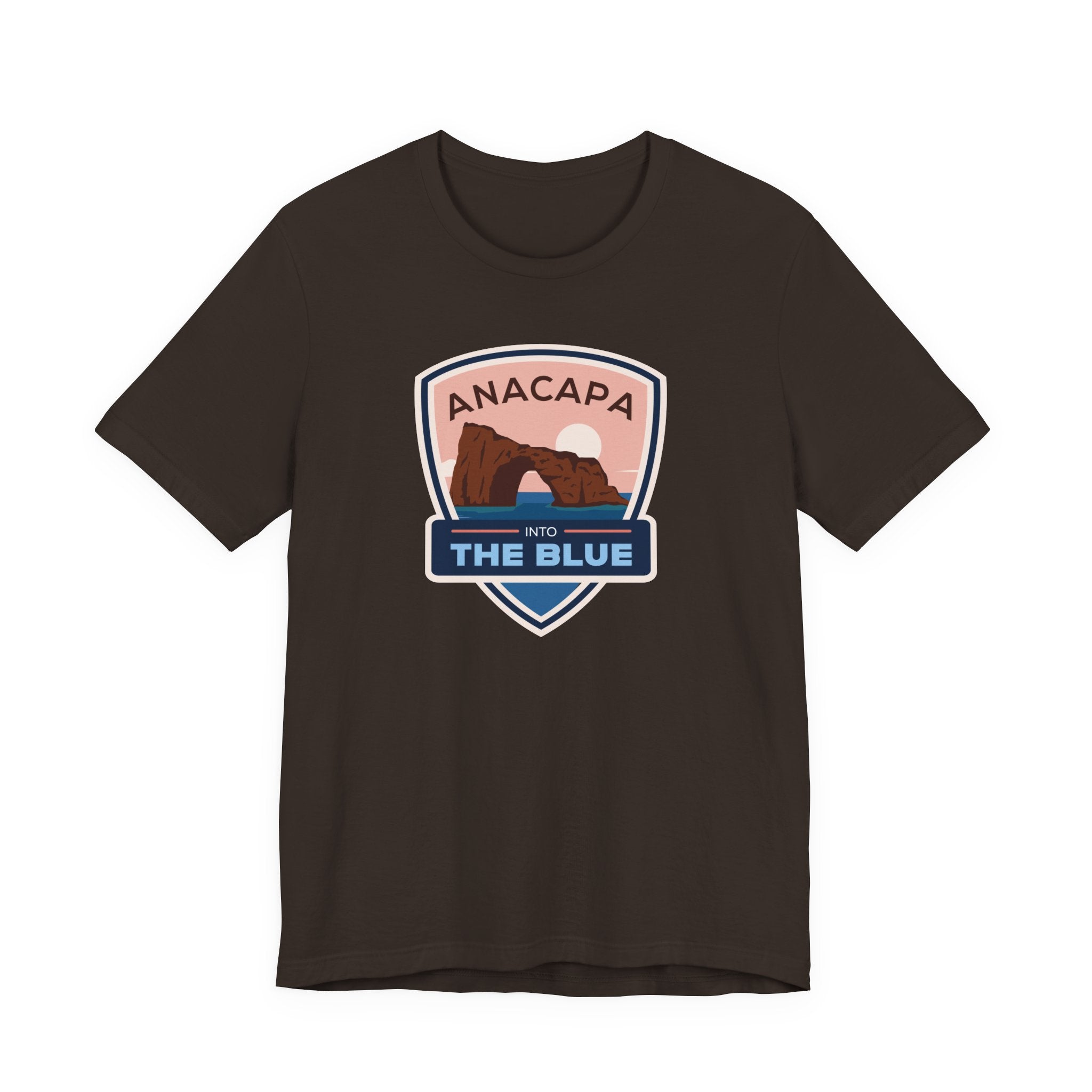 Anacapa Into The Blue T-Shirt — Coastal Island Graphic Tee