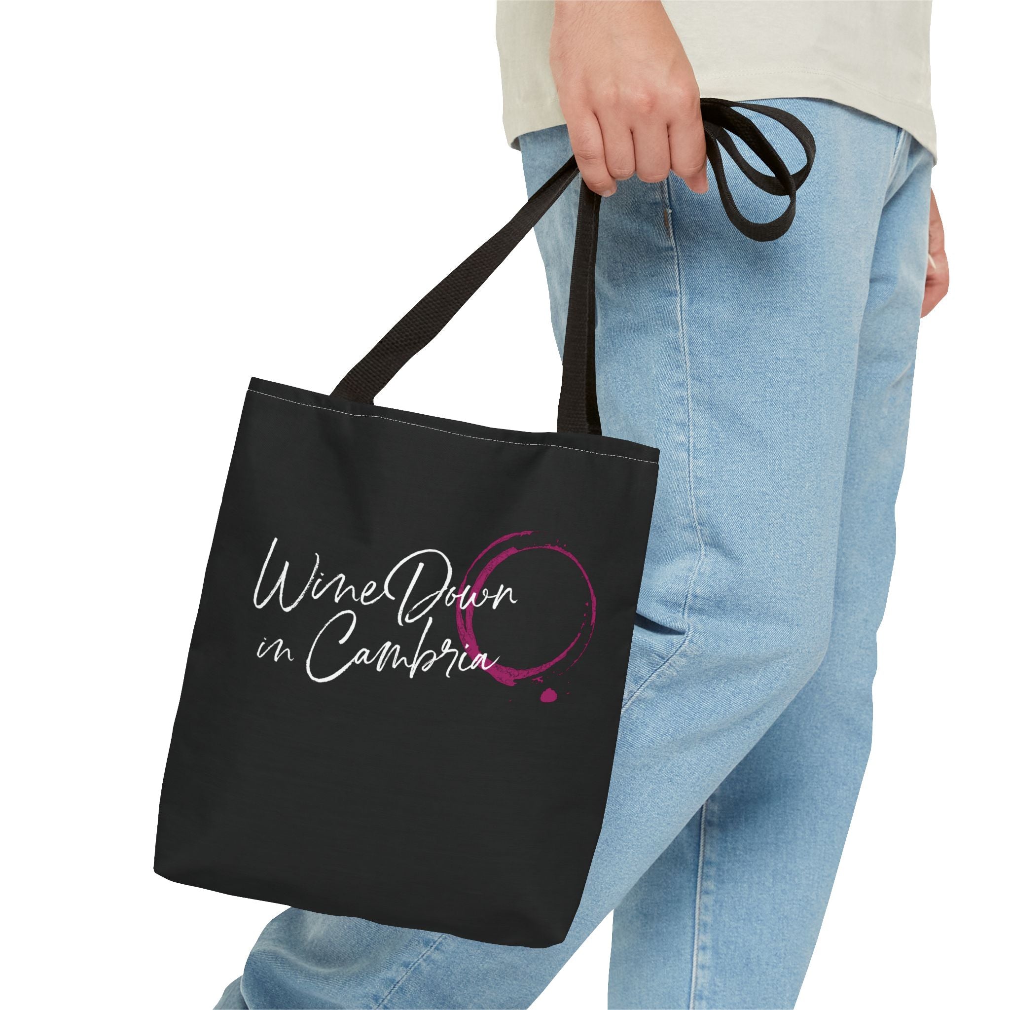 Wine down in Cambria Tote Bag