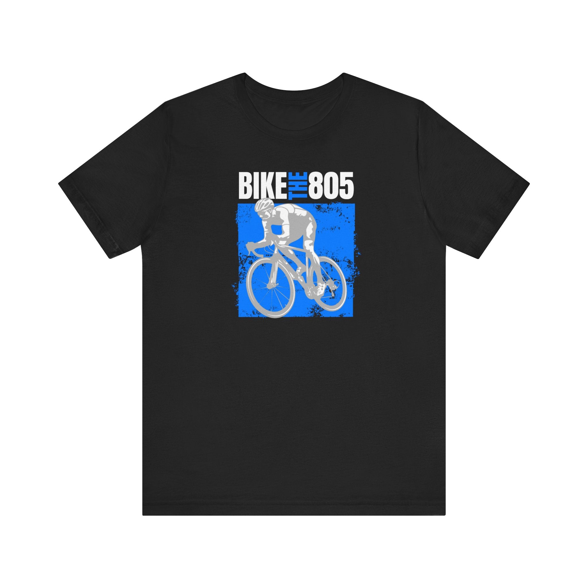 Bike the 805 Cyclist Tee — 805 Biker T‑Shirt for Ventura, Santa Barbara, SLO County Riders