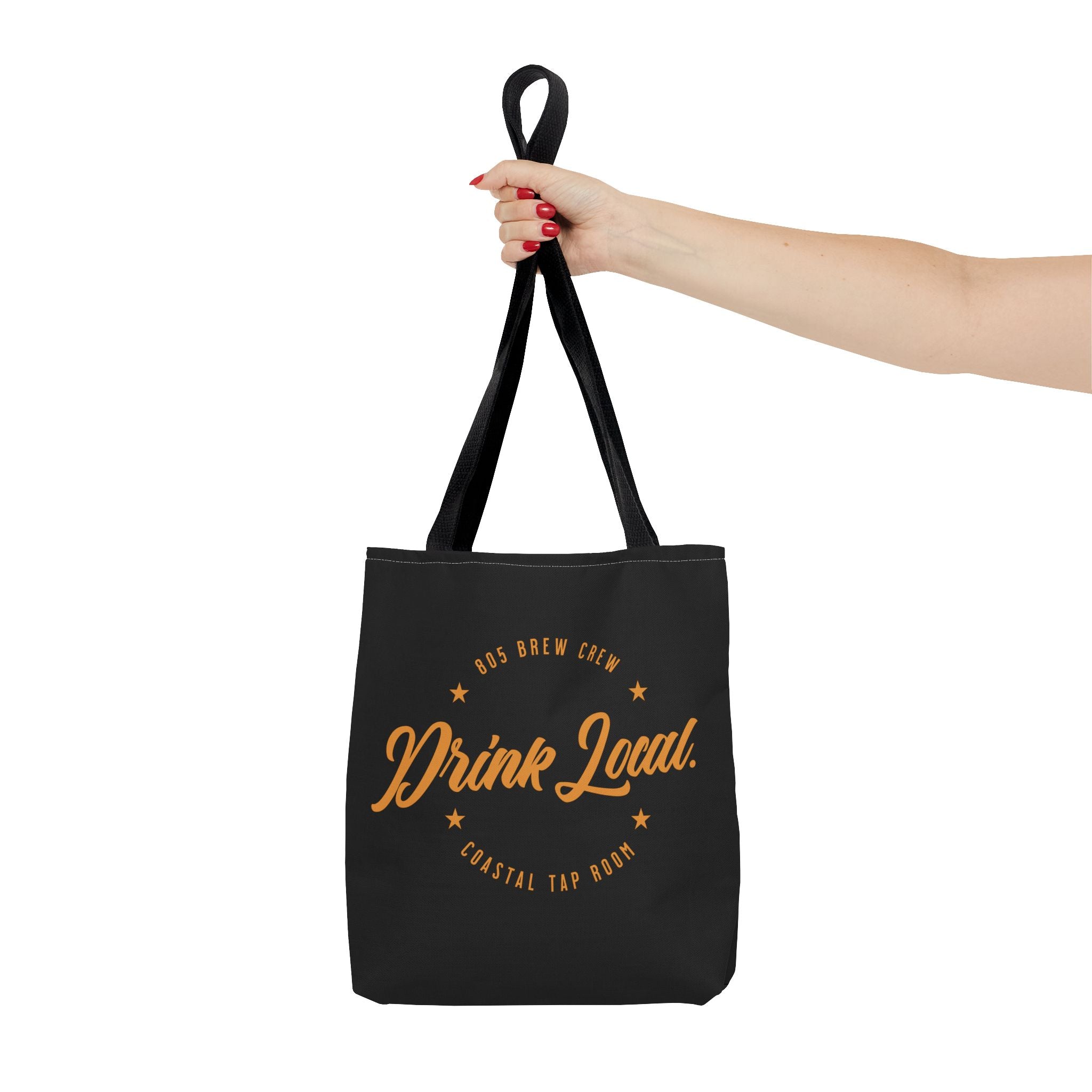Drink Local Tote Bag — Craft Beer Brewery Canvas Tote