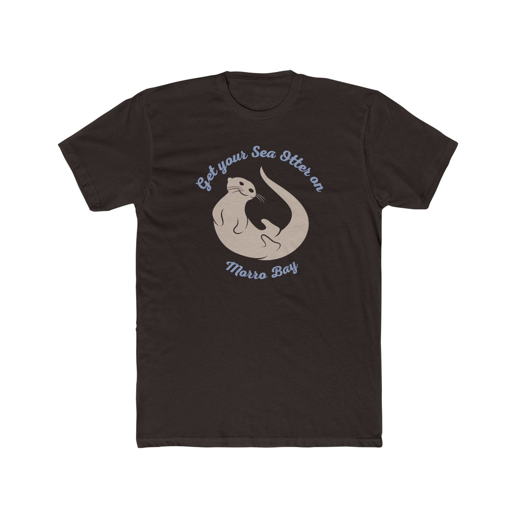 Sea Otter Morro Bay Unisex Cotton Crew Tee