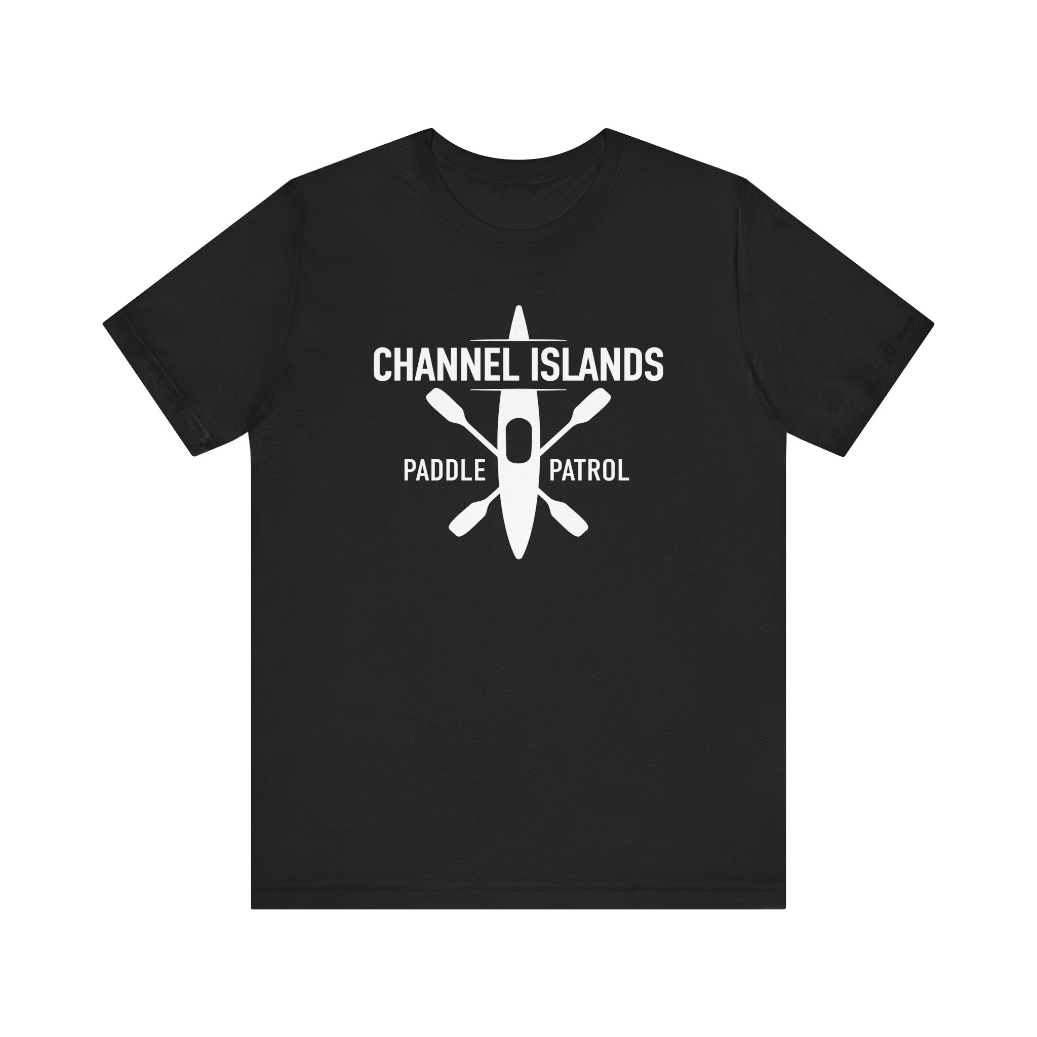 Kayaking Unisex Tee - Channel Island Paddle Patrol Design