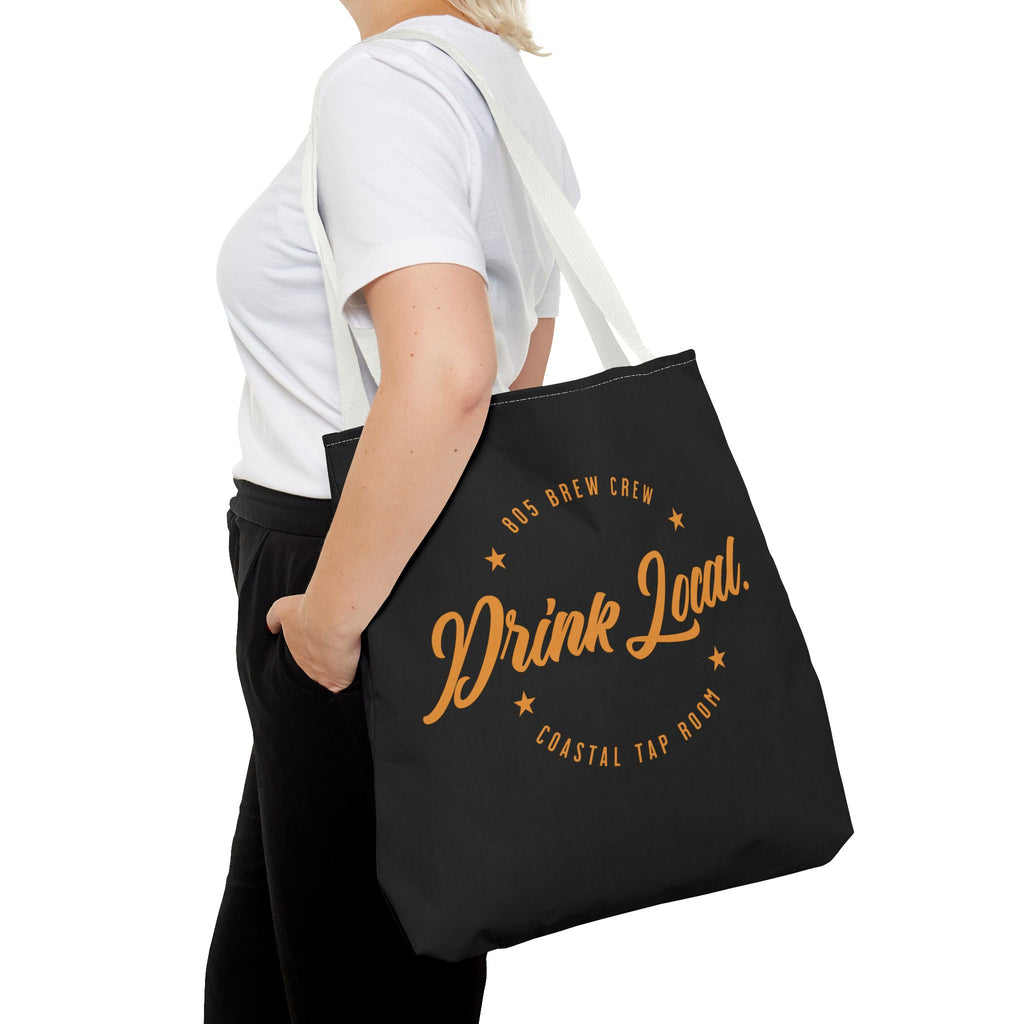 Drink Local Tote Bag — Craft Beer Brewery Canvas Tote