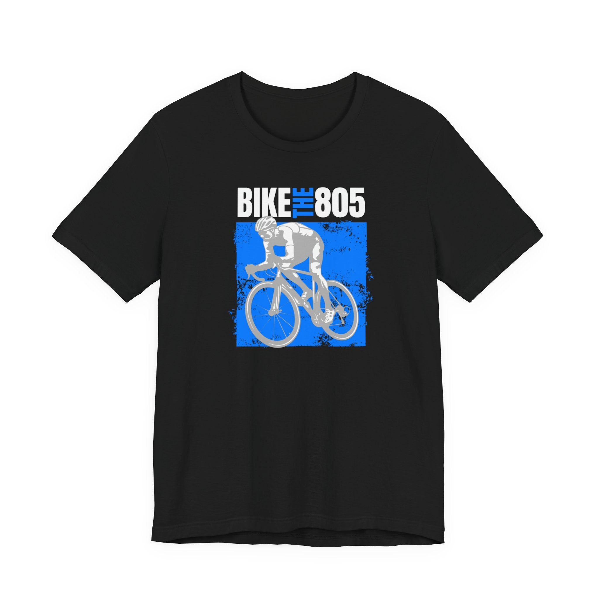 Bike the 805 Cyclist Tee — 805 Biker T‑Shirt for Ventura, Santa Barbara, SLO County Riders