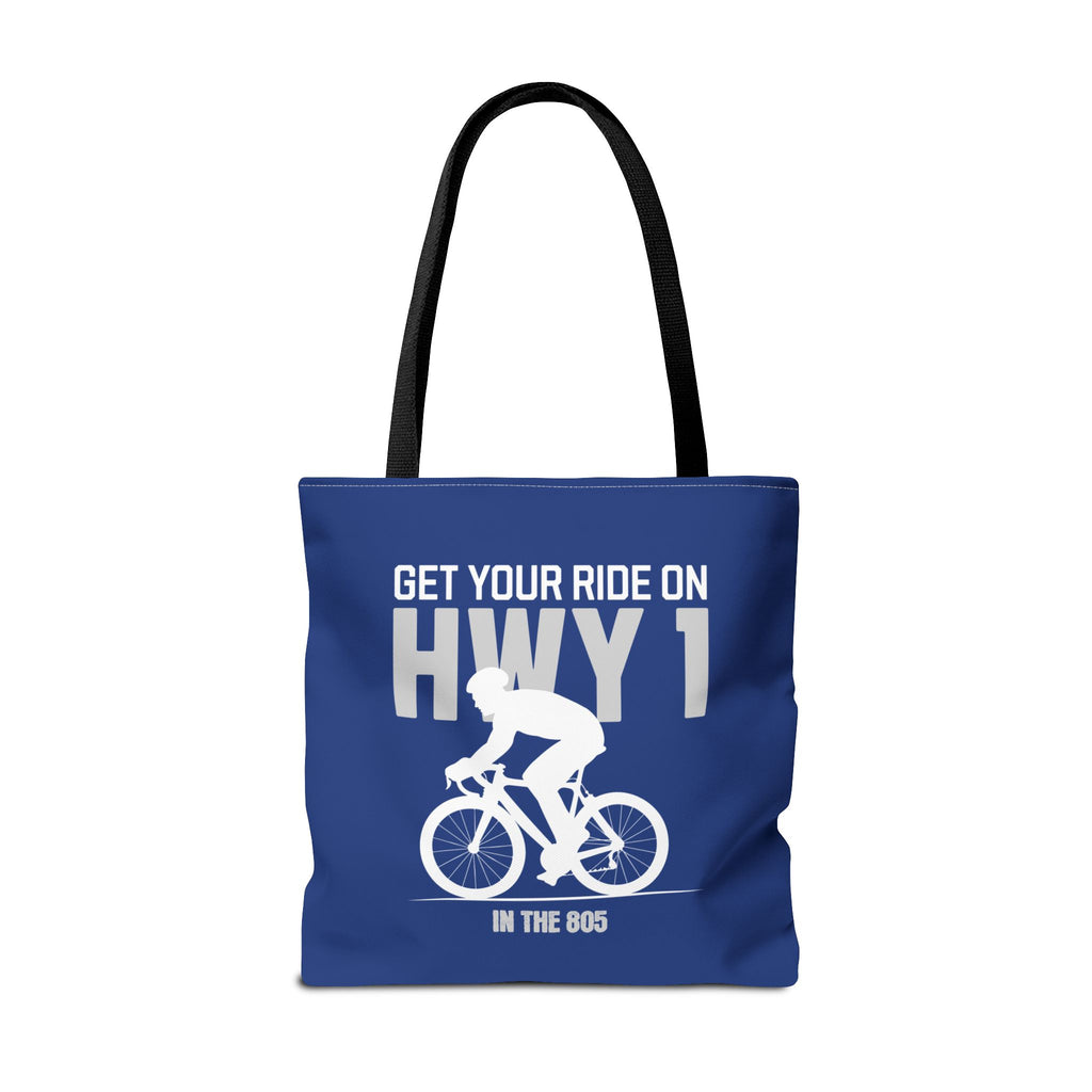 Cycling Tote Bag — "Get Your Ride On HWY 1 in the 805"