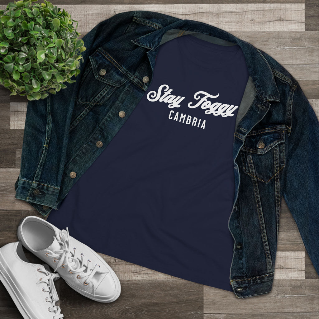 Stay Foggy Cambria Women's Cotton Tee