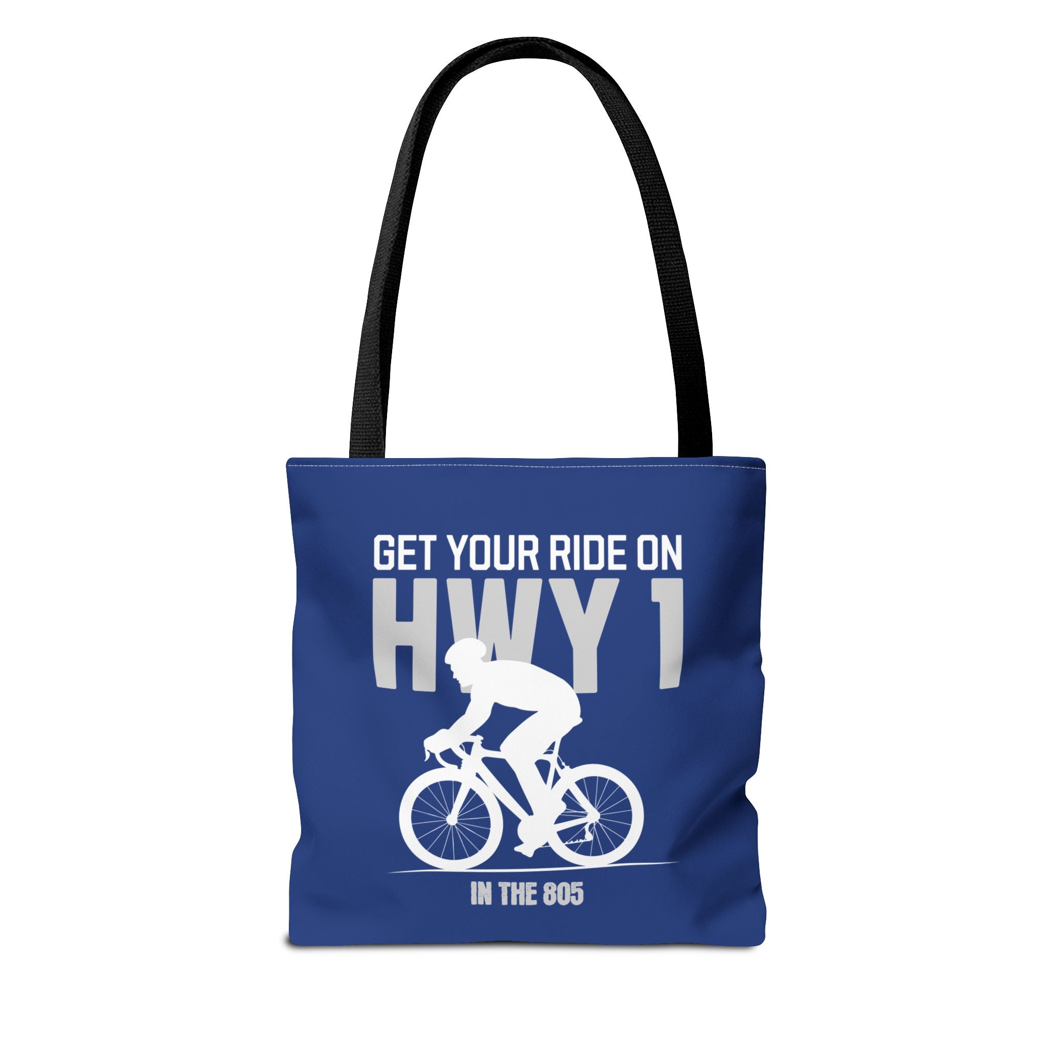 Cycling Tote Bag — "Get Your Ride On HWY 1 in the 805"