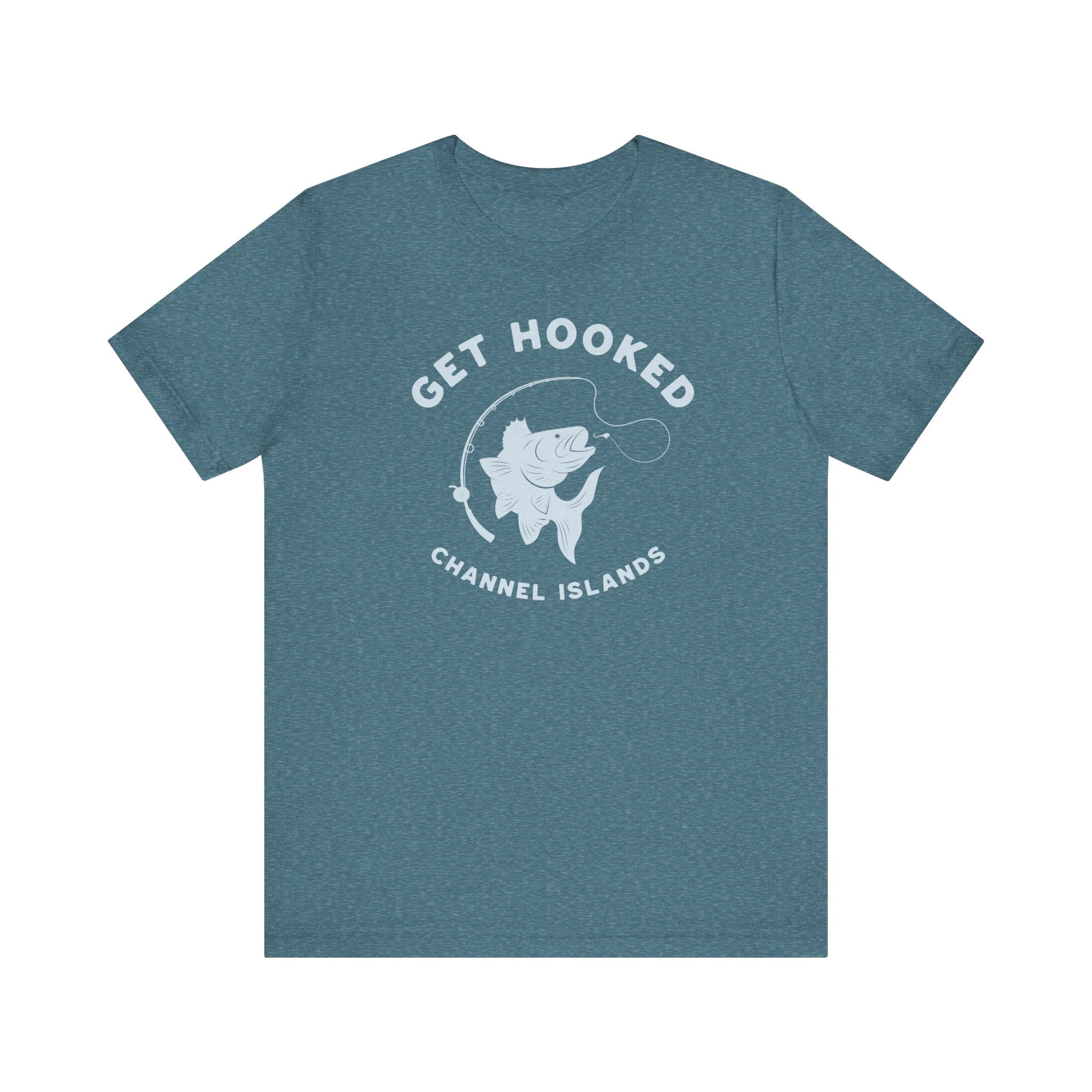 T-Shirt - Get Hooked - Channel Islands