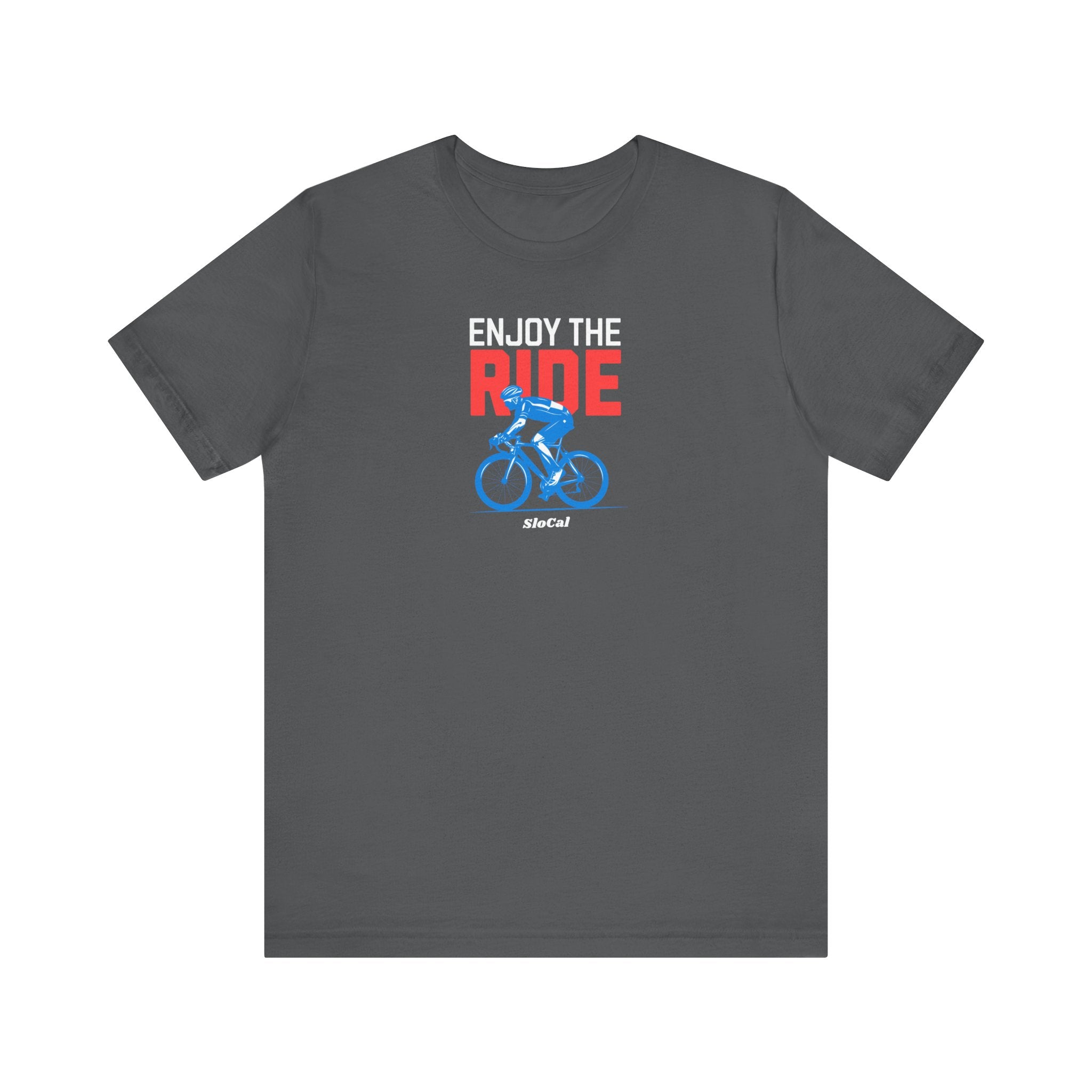Enjoy the Ride Cyclist Tee — 805 Biker T‑Shirt for Ventura, Santa Barbara, SLO County Riders
