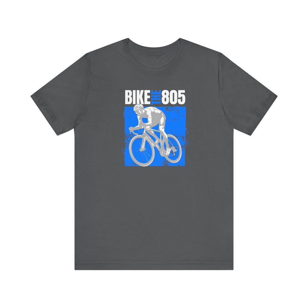 Bike the 805 Cyclist Tee — 805 Biker T‑Shirt for Ventura, Santa Barbara, SLO County Riders