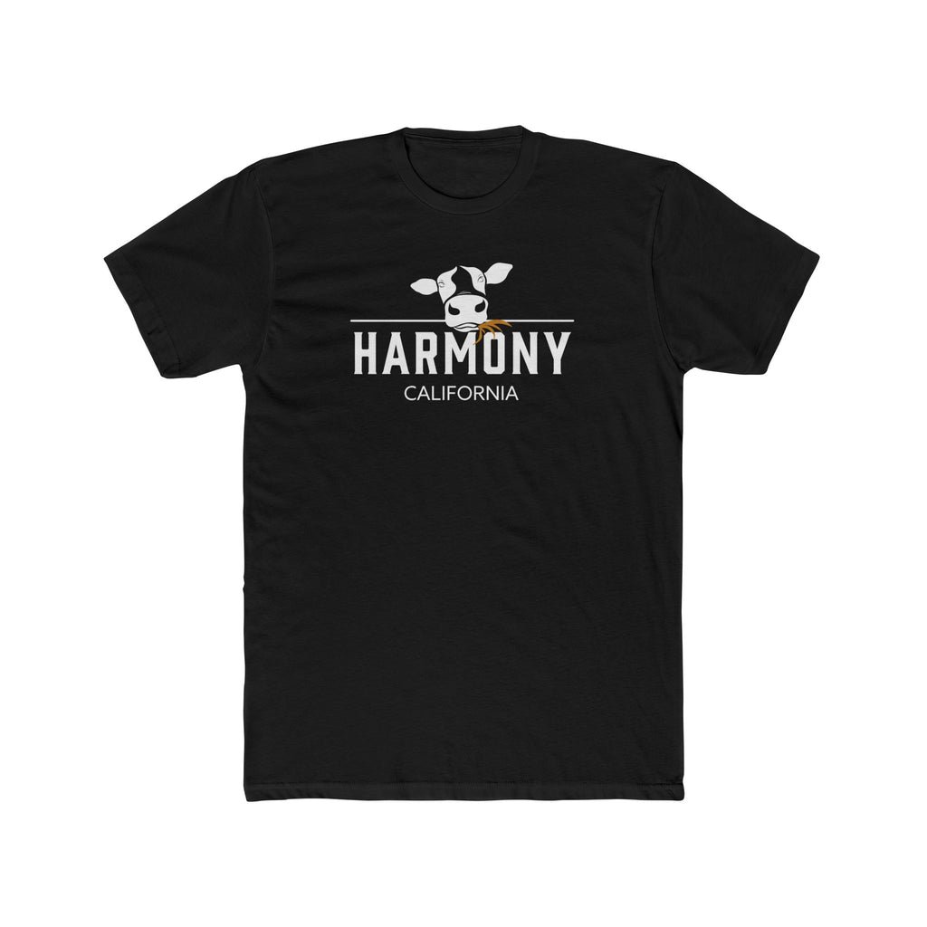 Cotton Tee - Harmony California Cow Design Shirt