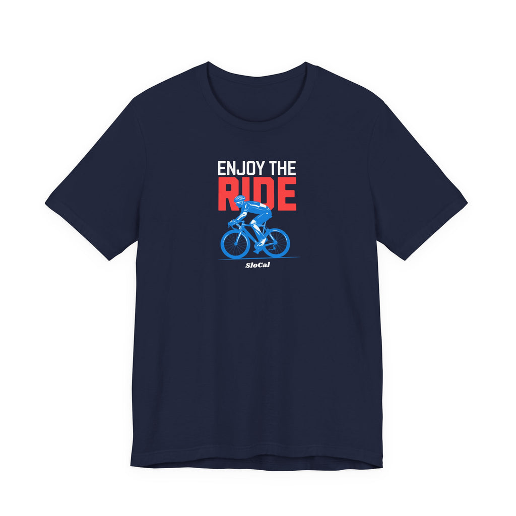 Enjoy the Ride Cyclist Tee — 805 Biker T‑Shirt for Ventura, Santa Barbara, SLO County Riders
