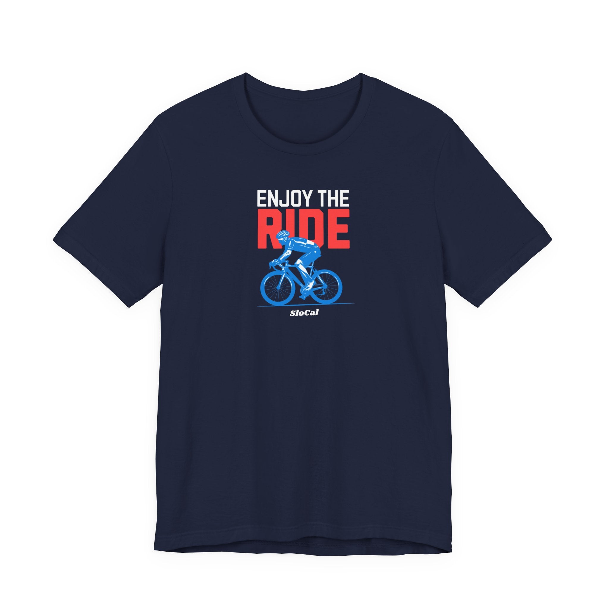 Enjoy the Ride Cyclist Tee — 805 Biker T‑Shirt for Ventura, Santa Barbara, SLO County Riders
