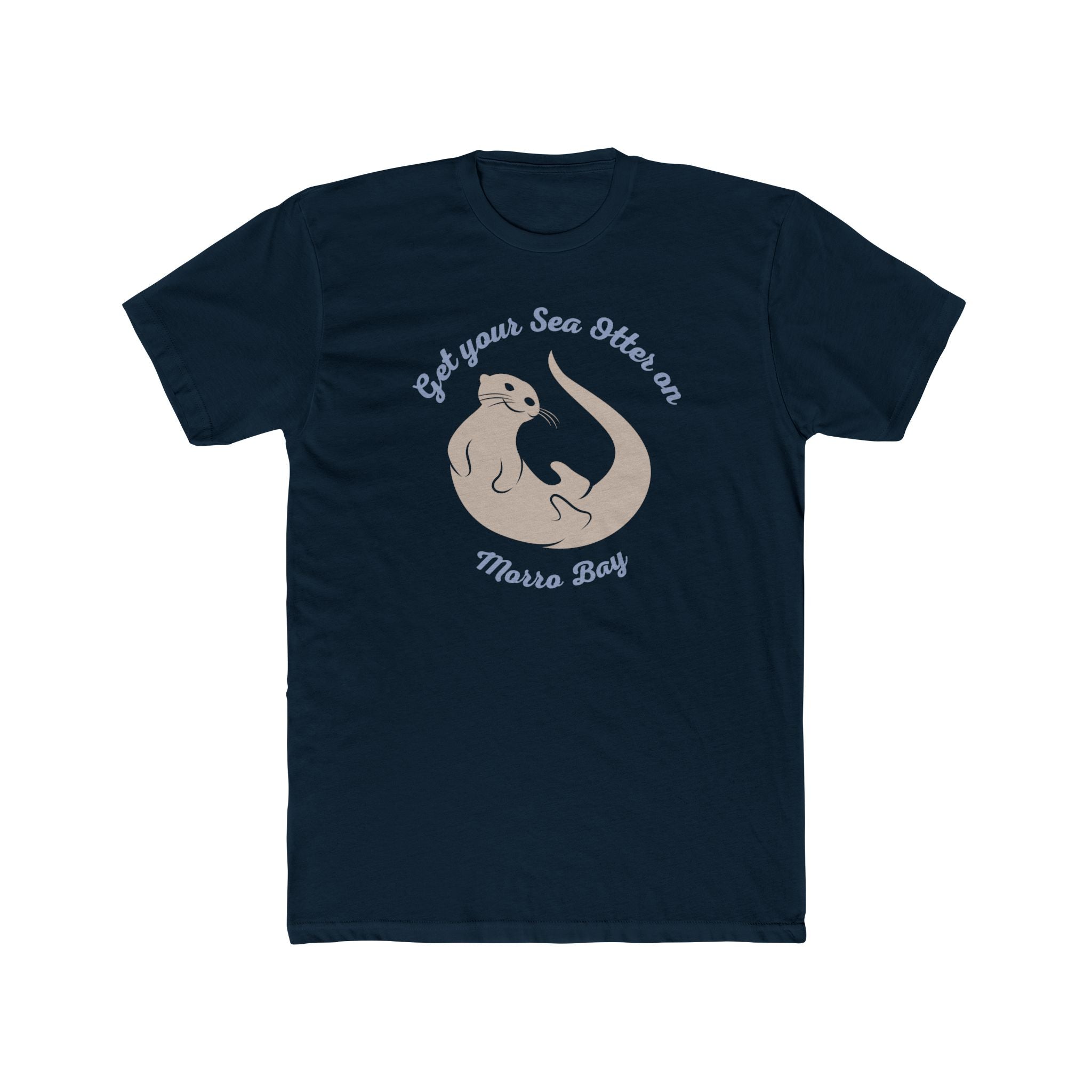 Sea Otter Morro Bay Unisex Cotton Crew Tee