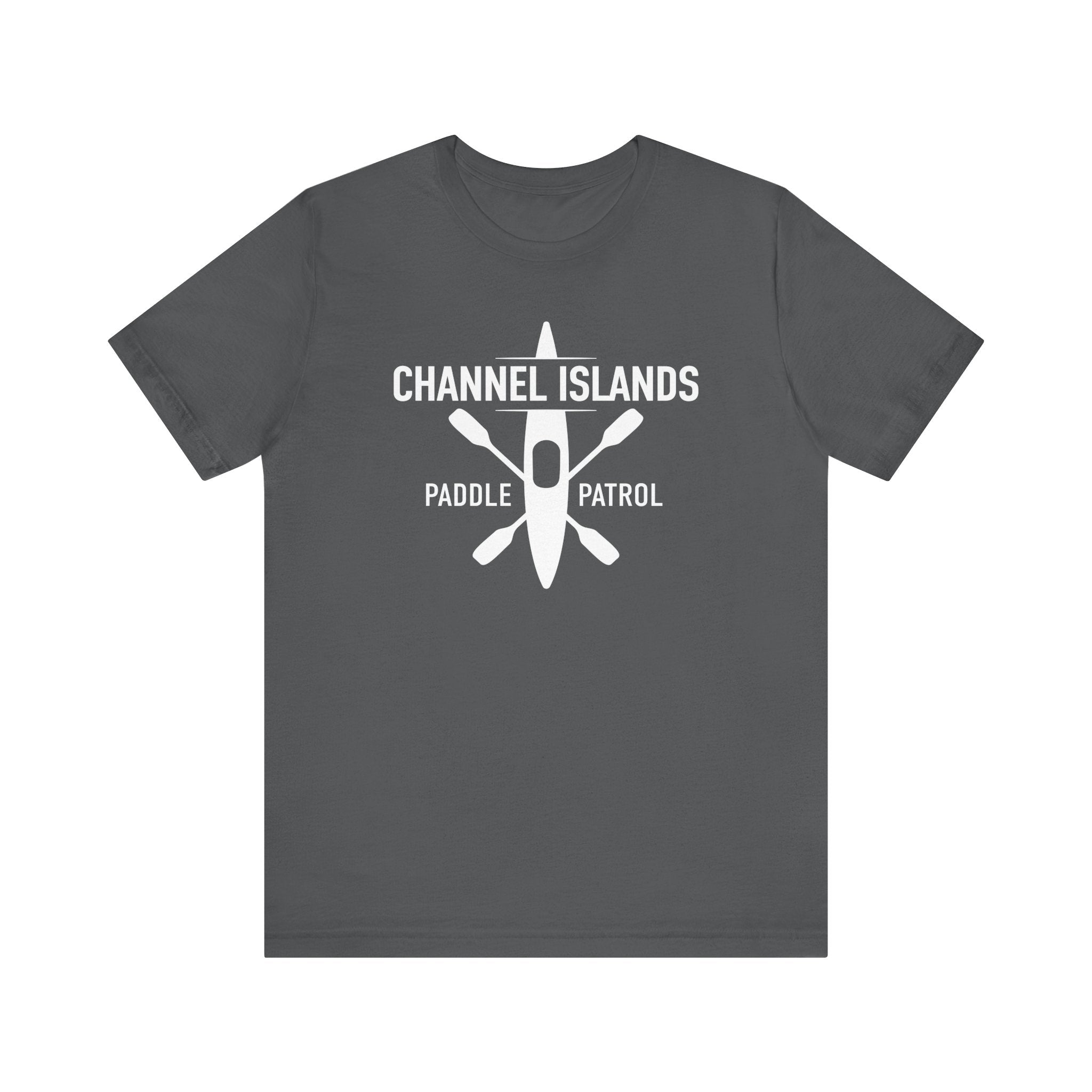 Kayaking Unisex Tee - Channel Island Paddle Patrol Design