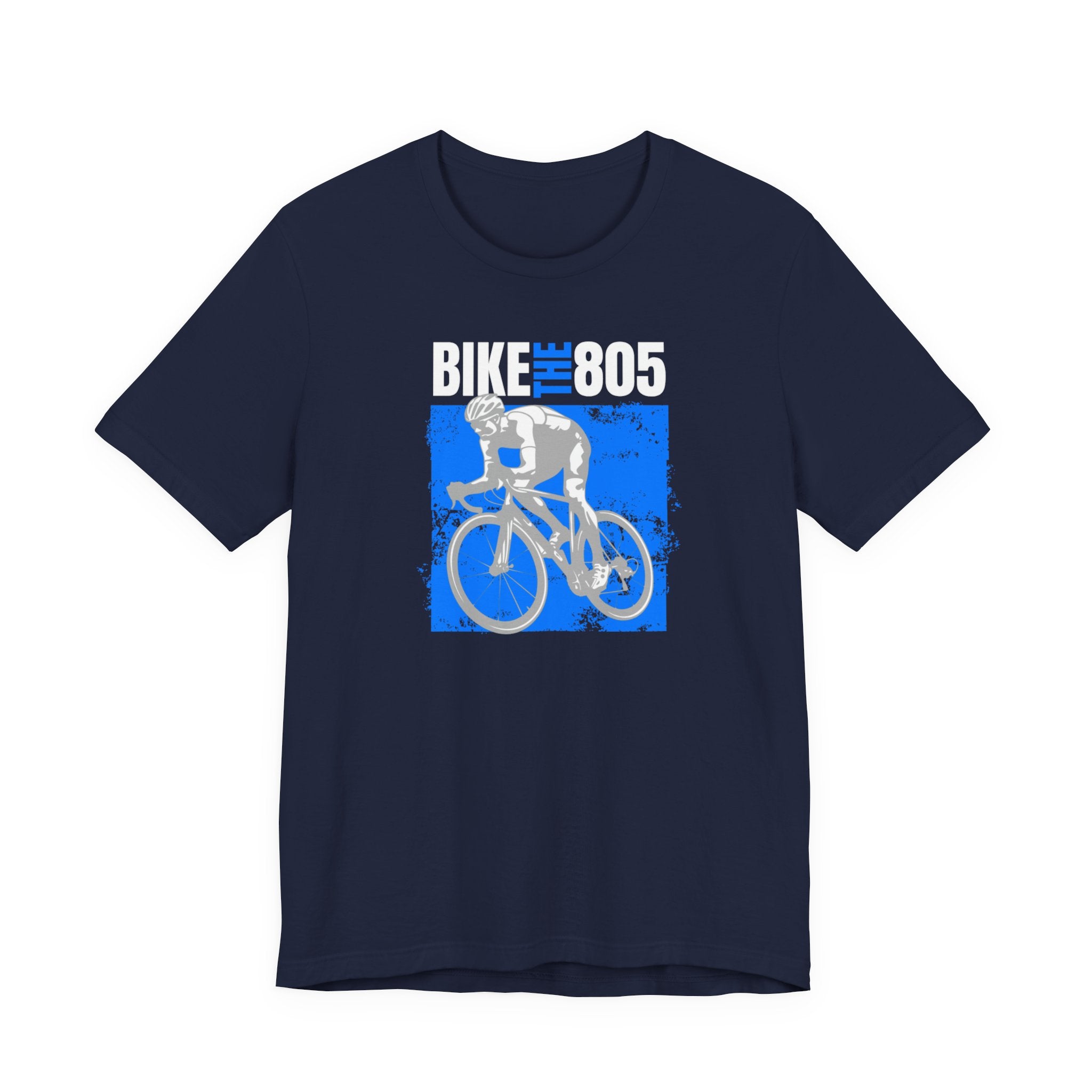 Bike the 805 Cyclist Tee — 805 Biker T‑Shirt for Ventura, Santa Barbara, SLO County Riders