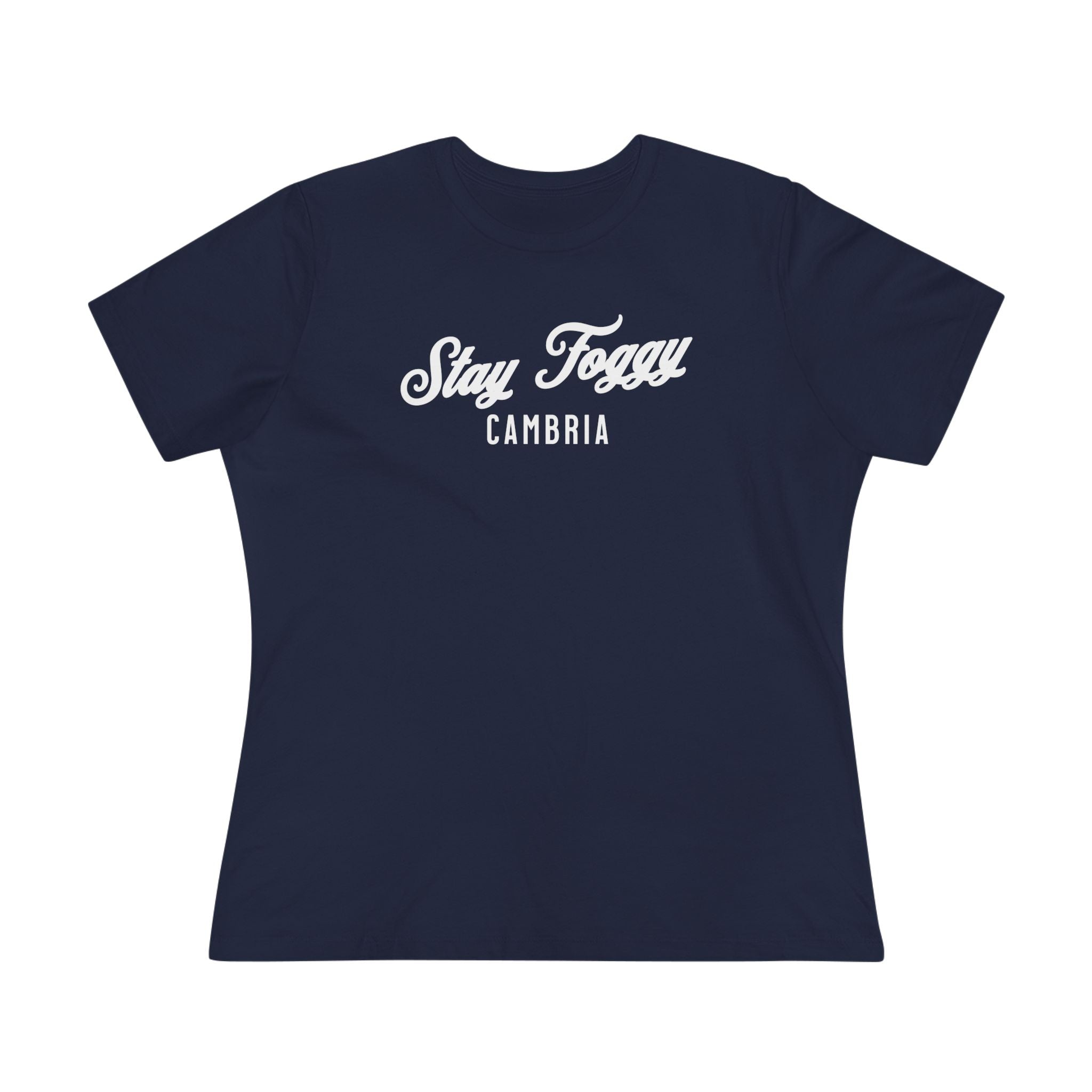 Stay Foggy Cambria Women's Cotton Tee