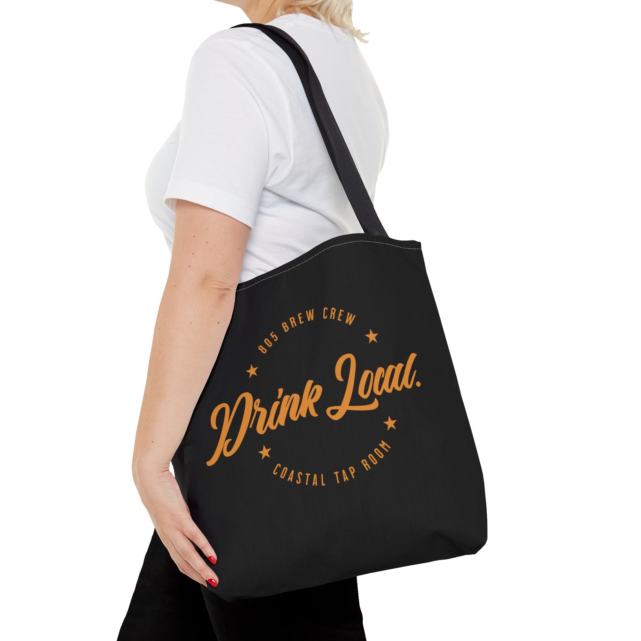Drink Local Tote Bag — Craft Beer Brewery Canvas Tote