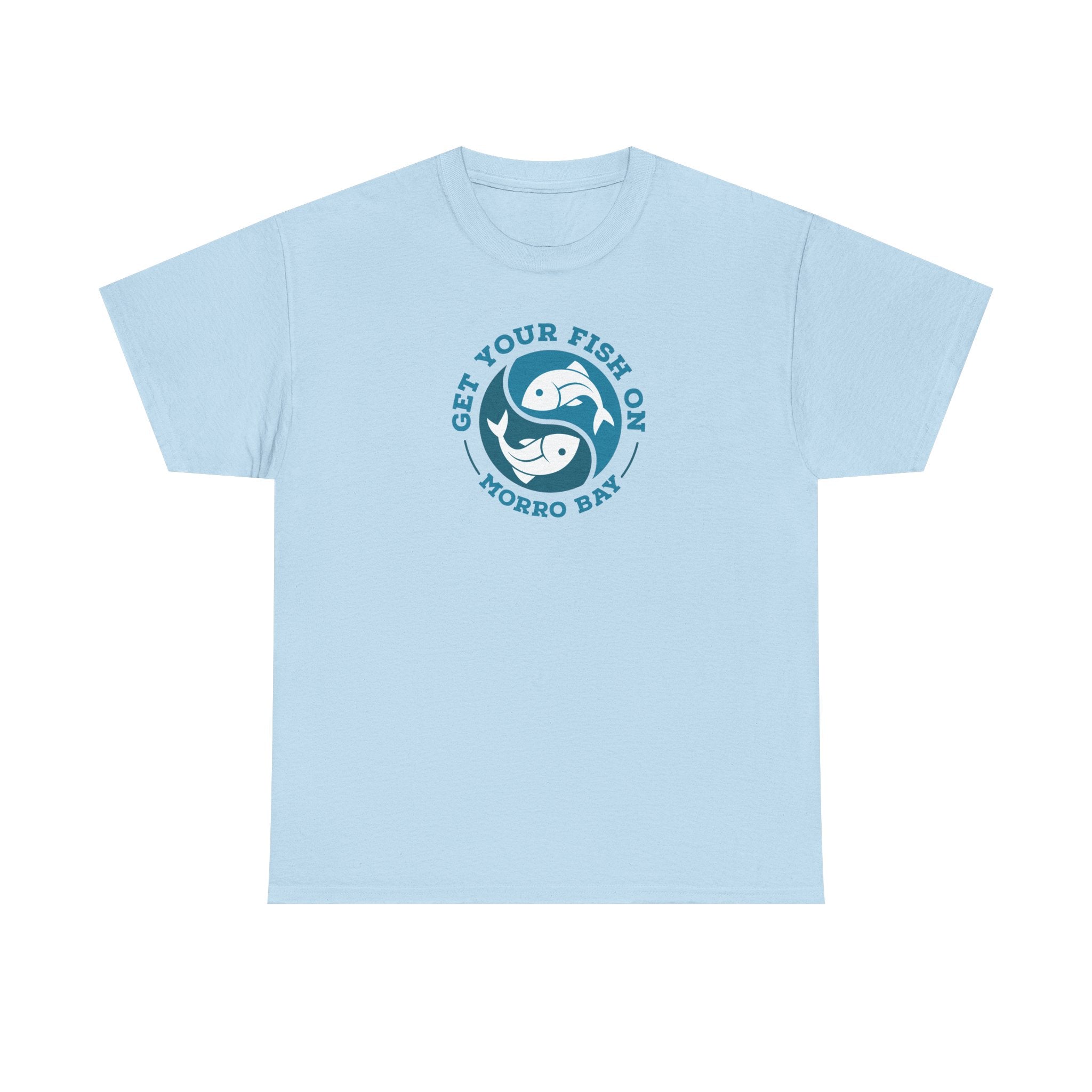 Fisherman's Unisex Tee - Get Your Fish on Morro Bay Design