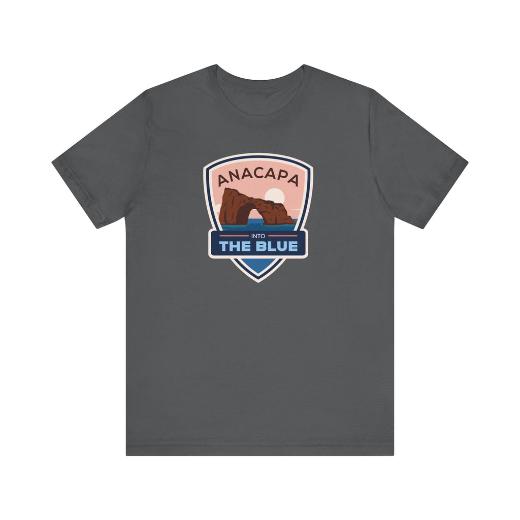 Anacapa Into The Blue T-Shirt — Coastal Island Graphic Tee
