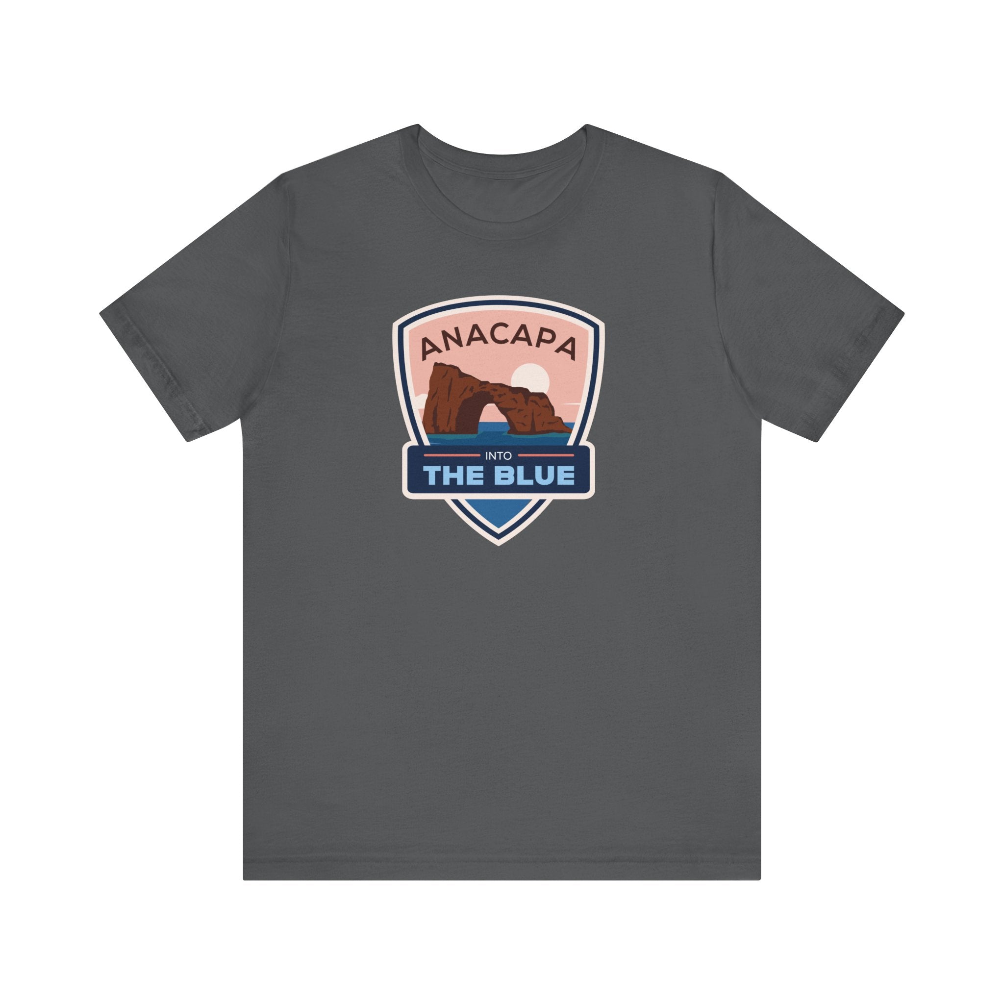 Anacapa Into The Blue T-Shirt — Coastal Island Graphic Tee
