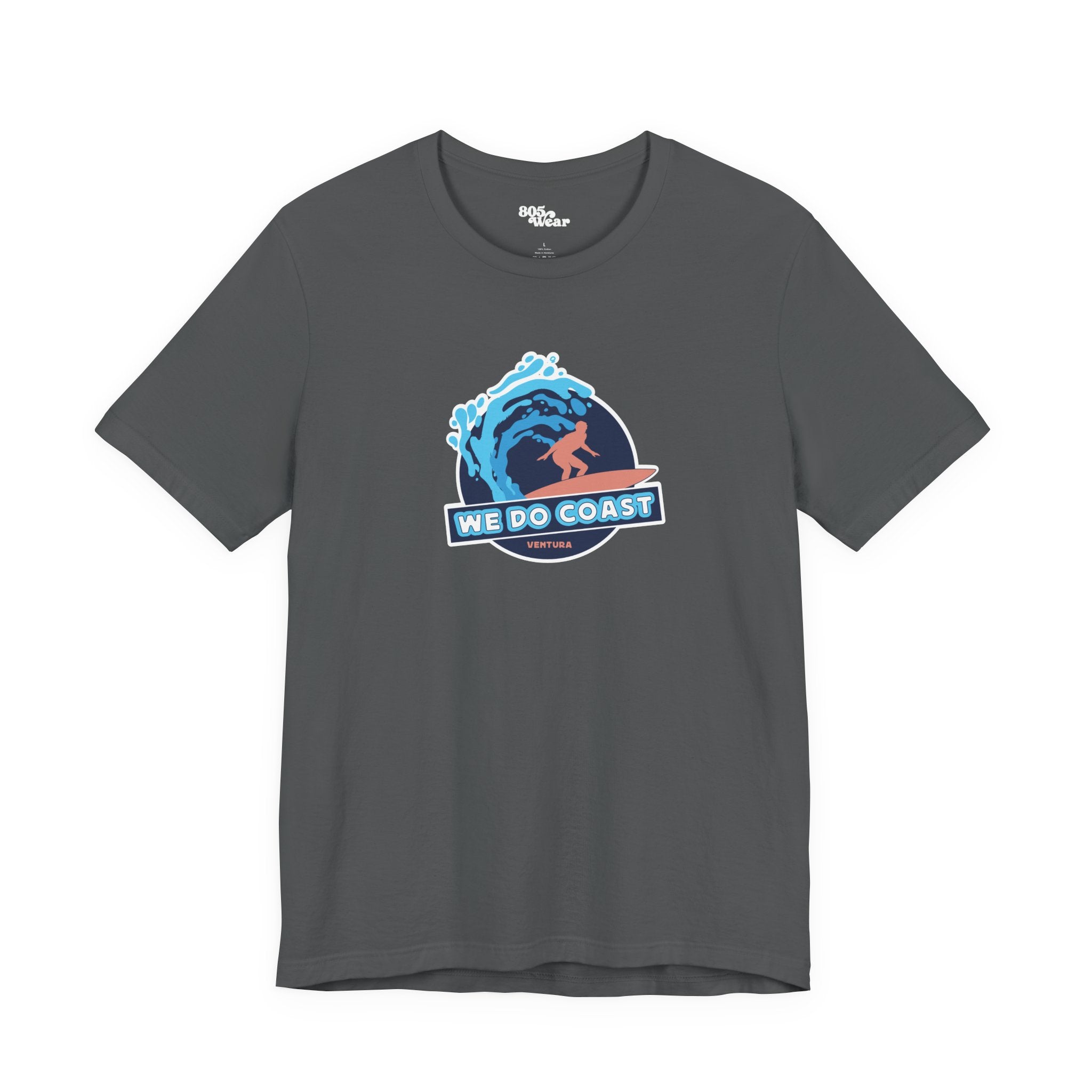 Ventura Surf Culture California Fun Tee Shirt - Beach Lover Gift, Unisex Graphic T-Shirt, Coastal Vibes Top, Summer Souvenir Apparel