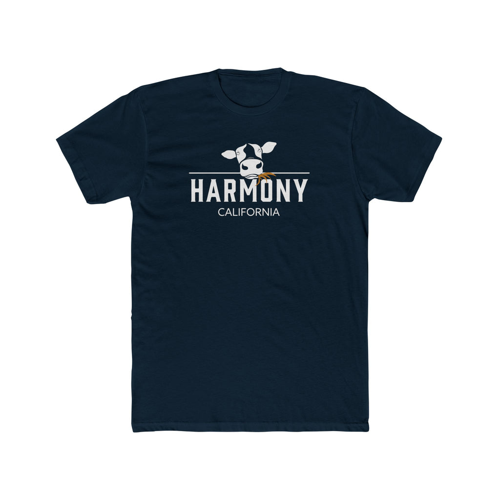 Cotton Tee - Harmony California Cow Design Shirt