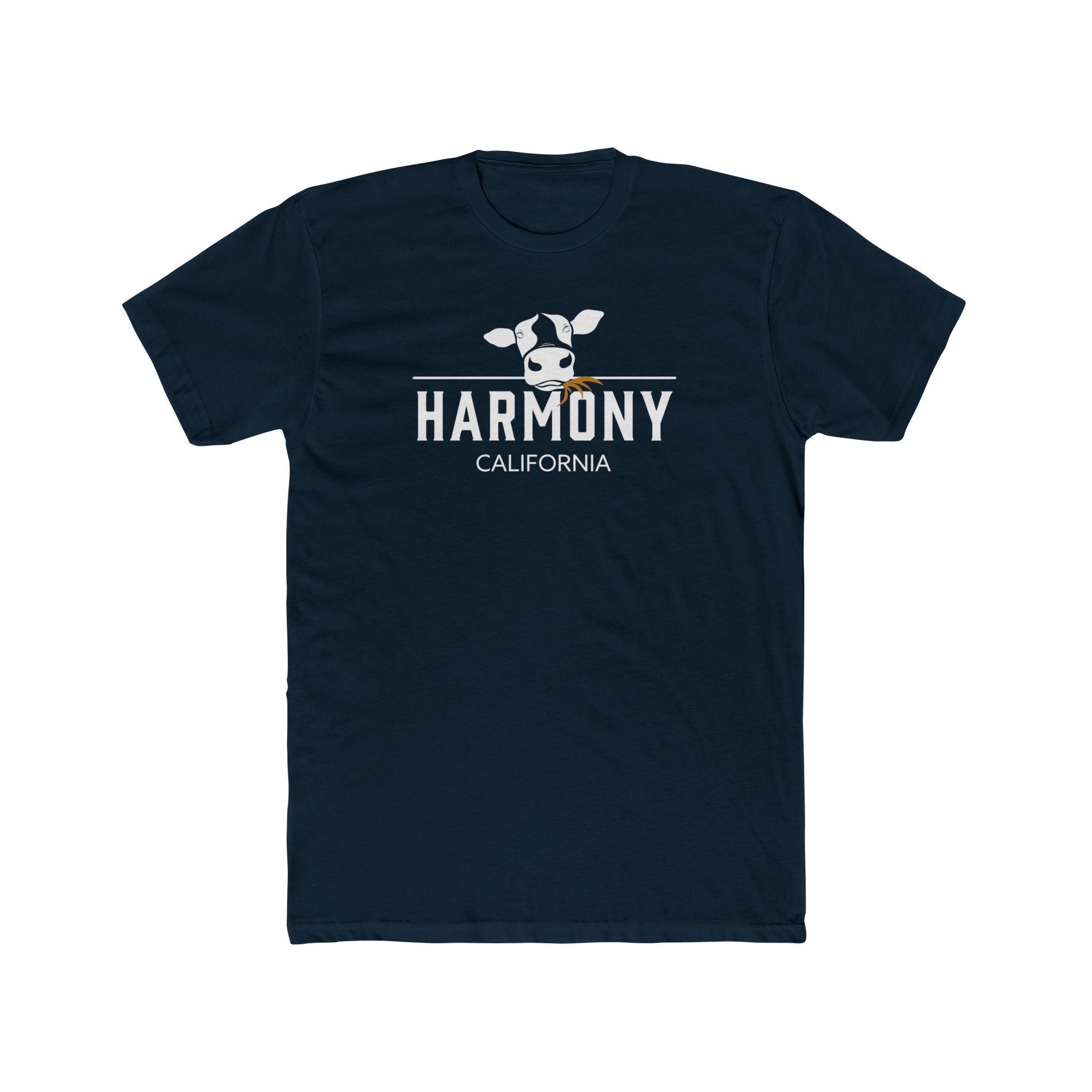 Cotton Tee - Harmony California Cow Design Shirt