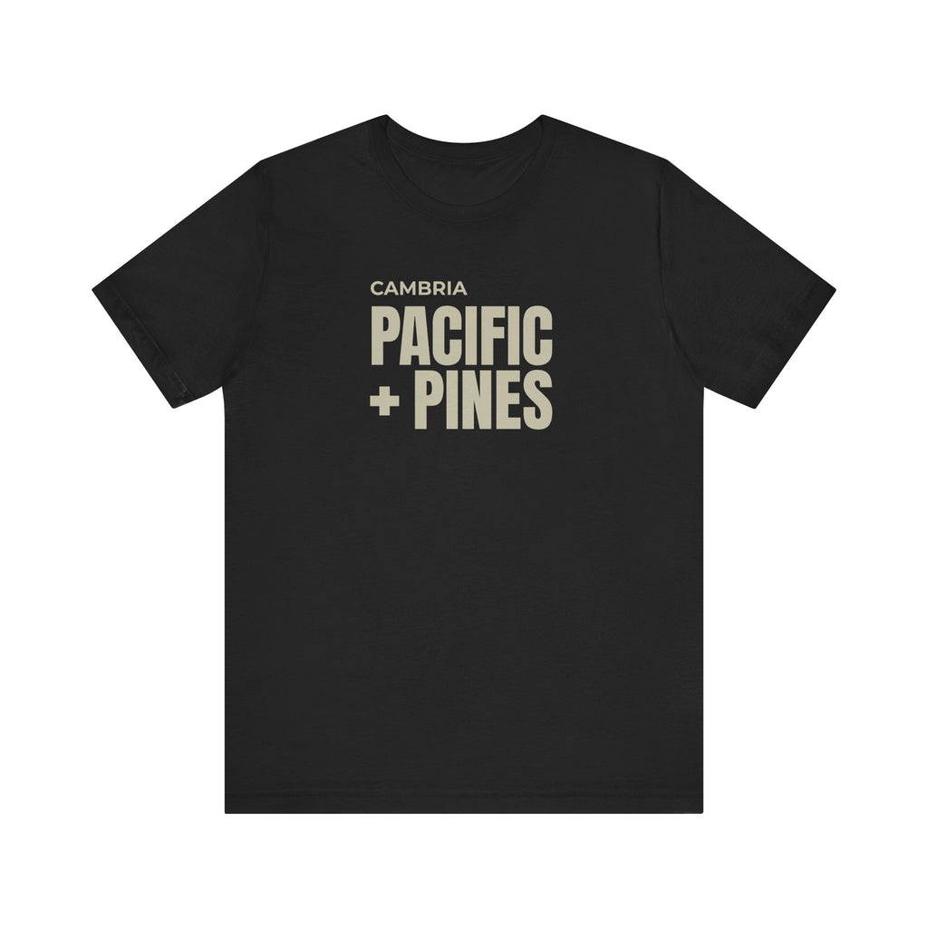 Cambria Pines + Pacific T-Shirt — Coastal Pines Graphic Tee