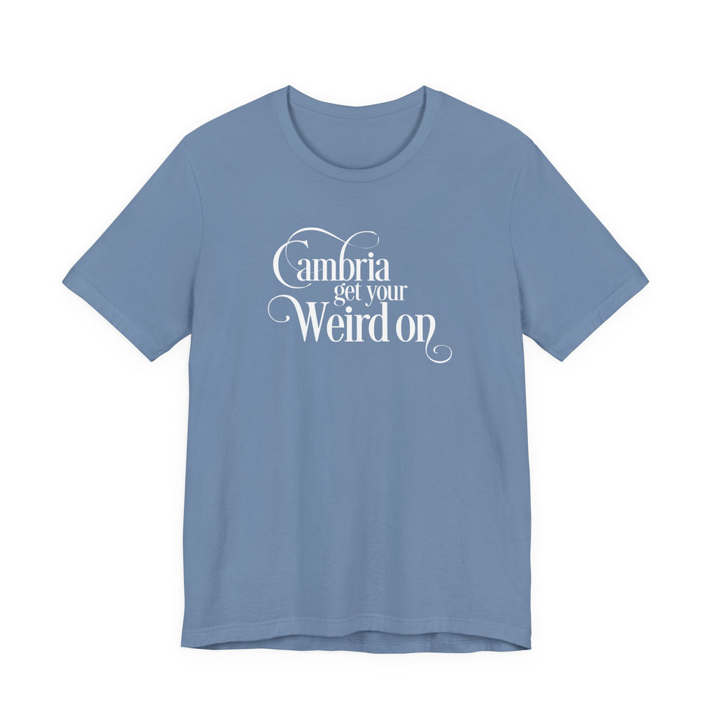 Spirit of Cambria California Fun Tee Shirt - Beach Lover Gift, Unisex Graphic T-Shirt, Coastal Vibes Top, Summer Souvenir Apparel