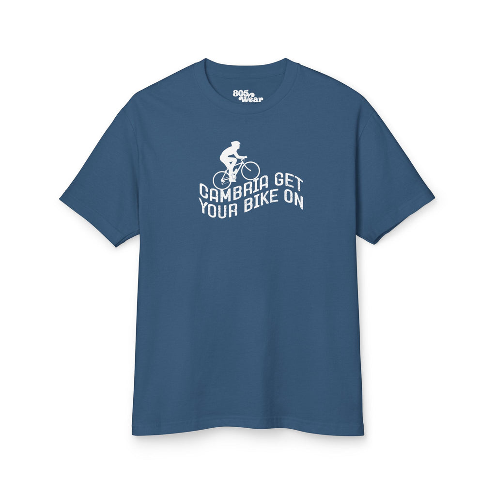 Cycling Enthusiast Tee, Bike Rider Tshirt, Hill Climber Shirt, Unisex Tee, Heavyweight Cotton Shirt, Gift for Cyclist