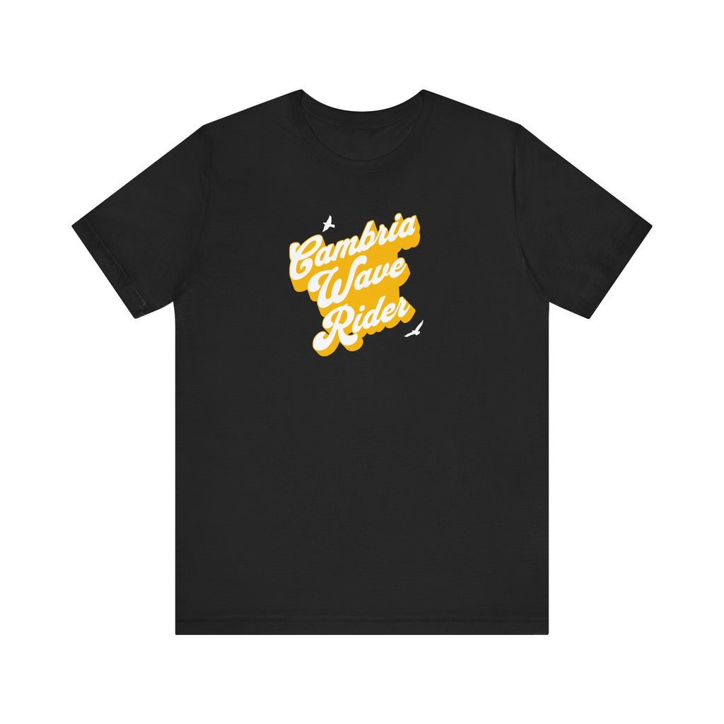 T-Shirt - Cambria Wave Rider Unisex Jersey Short Sleeve Tee