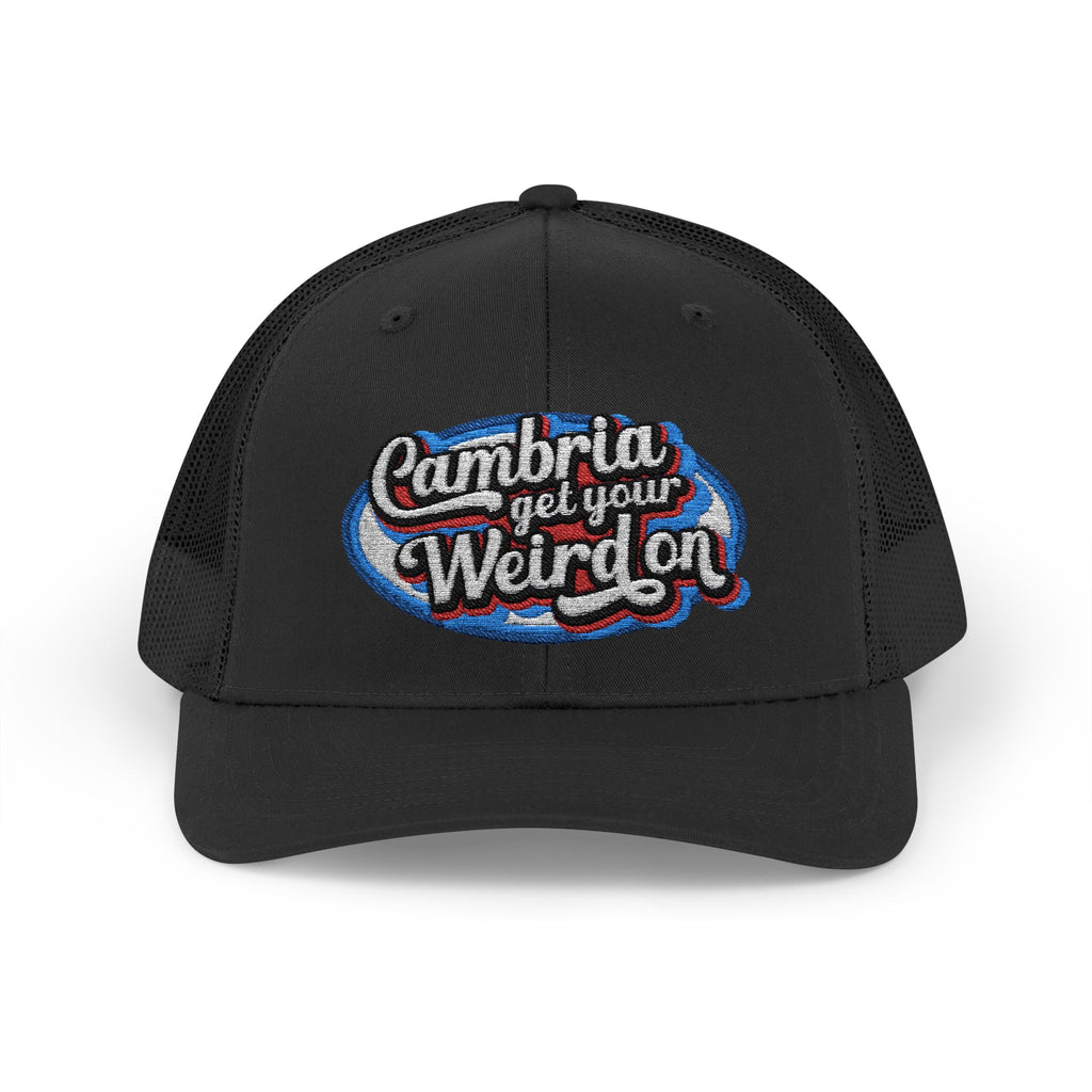 Snapback Trucker Cap - Cambria Get Your Weird On Hat