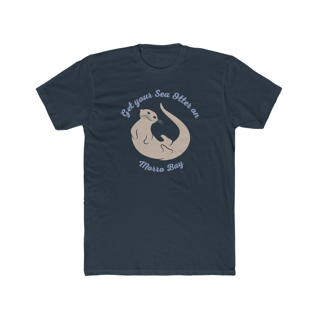 Sea Otter Morro Bay Unisex Cotton Crew Tee