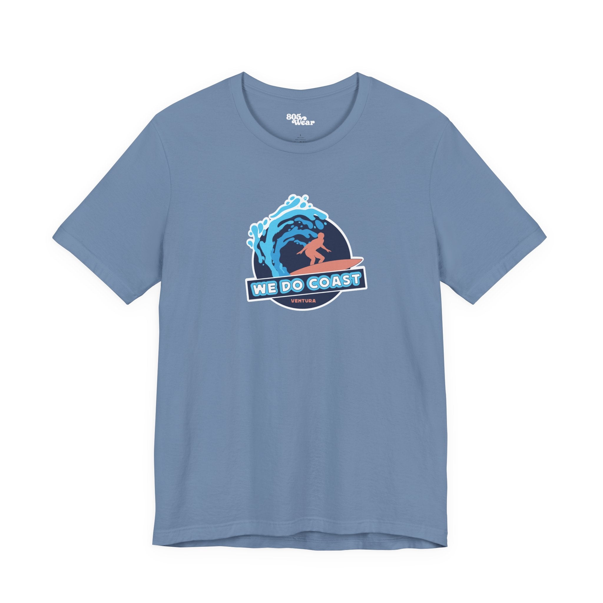 Ventura Surf Culture California Fun Tee Shirt - Beach Lover Gift, Unisex Graphic T-Shirt, Coastal Vibes Top, Summer Souvenir Apparel