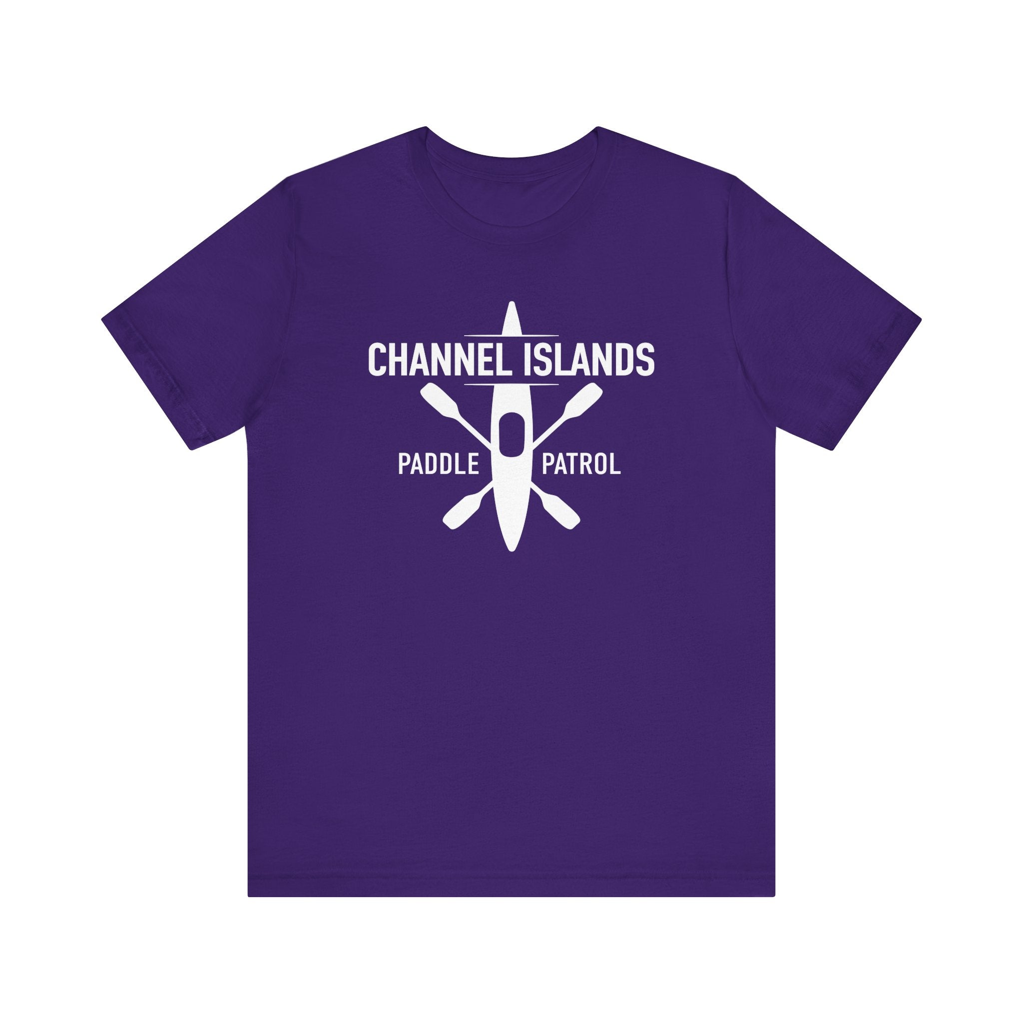 Kayaking Unisex Tee - Channel Island Paddle Patrol Design