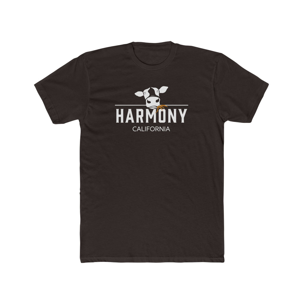 Cotton Tee - Harmony California Cow Design Shirt