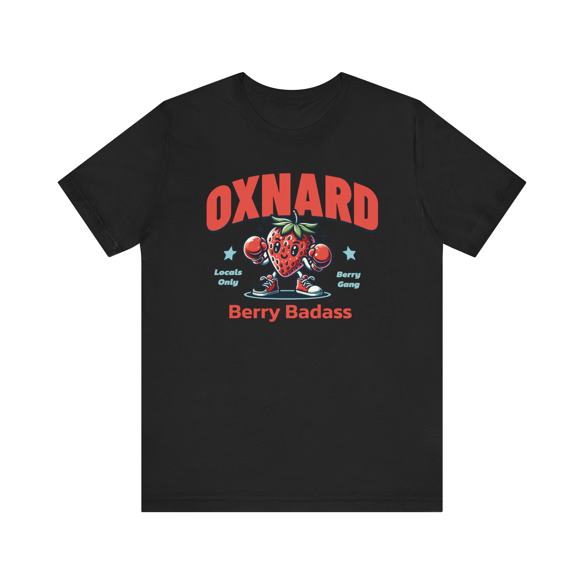 T-Shirt - Berry Badass Oxnard Strawberries Print