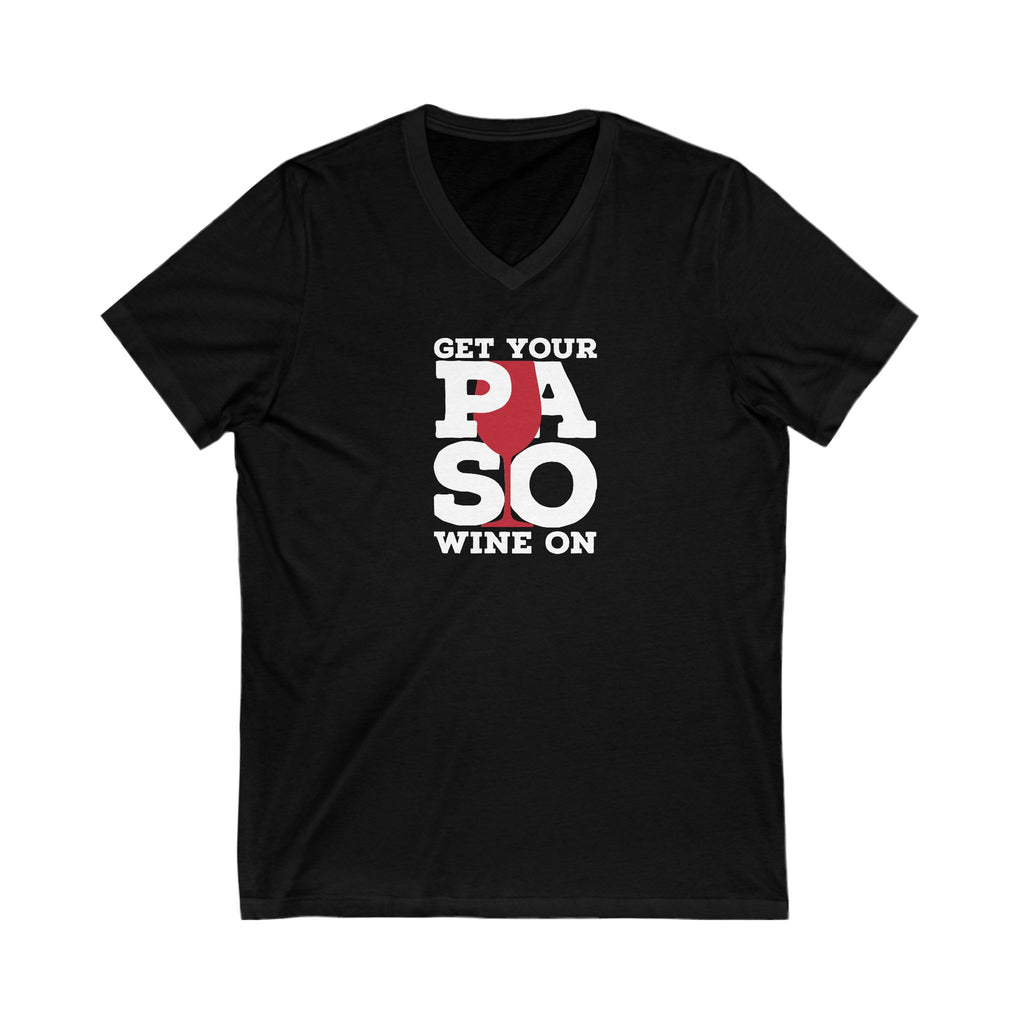 T-Shirt - Paso Wine Lover V-Neck Tee