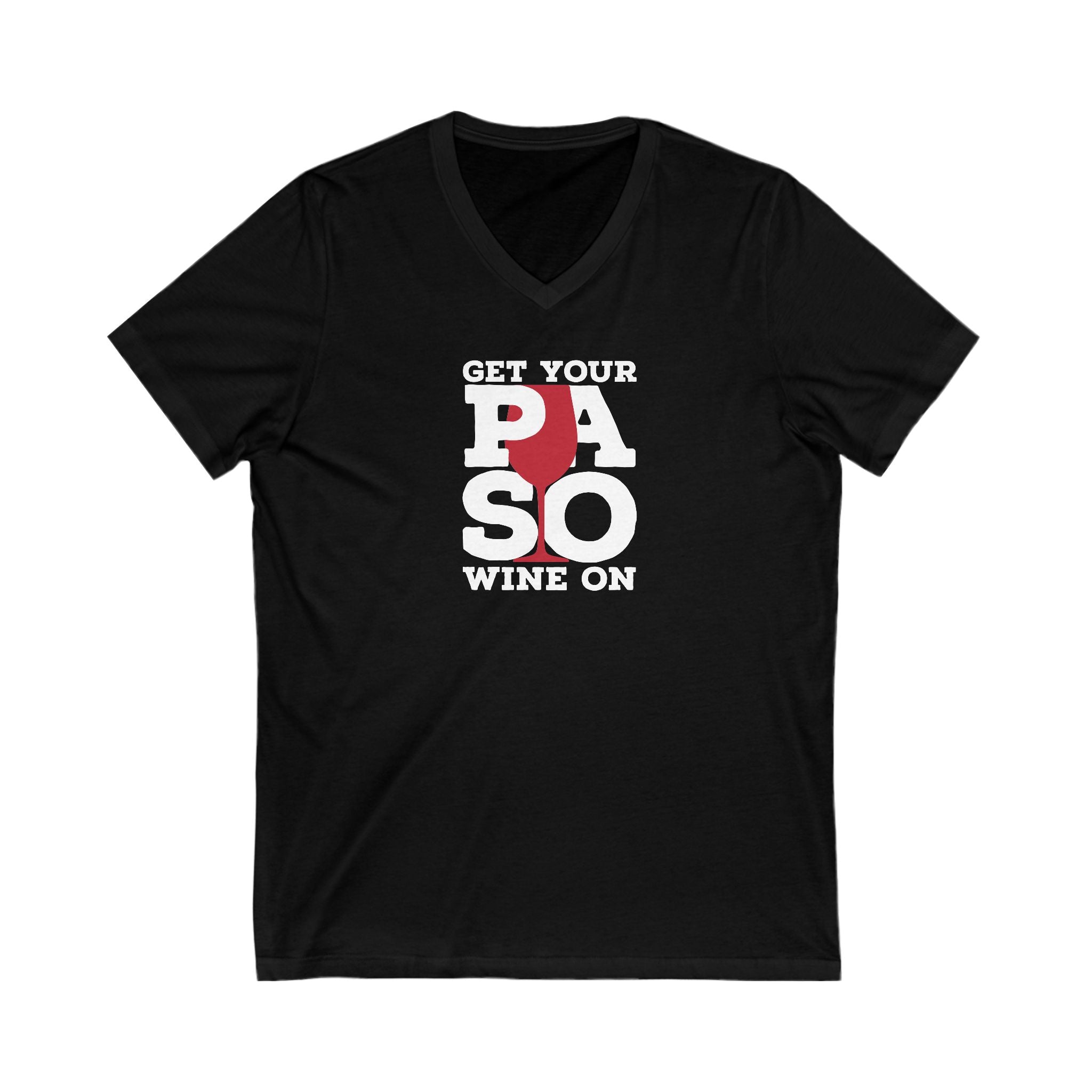 T-Shirt - Paso Wine Lover V-Neck Tee