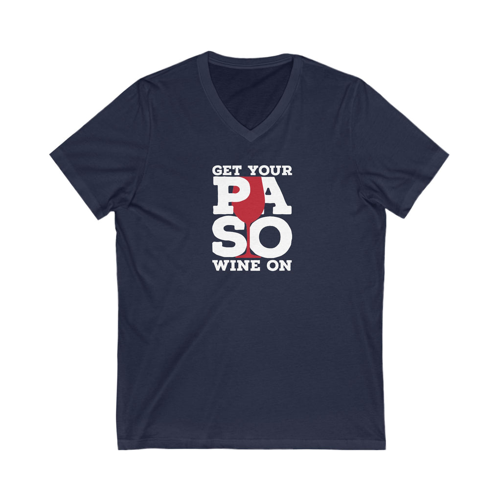 T-Shirt - Paso Wine Lover V-Neck Tee
