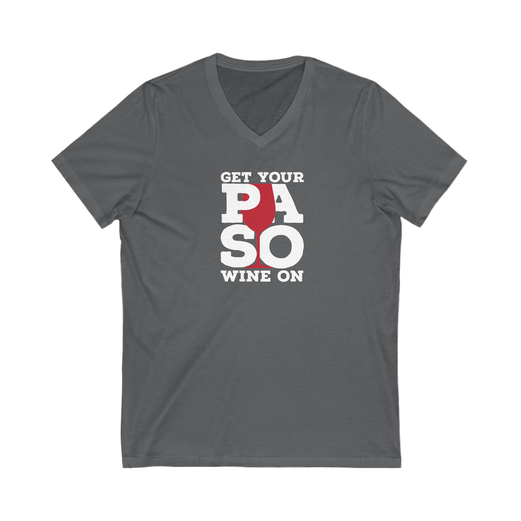 T-Shirt - Paso Wine Lover V-Neck Tee