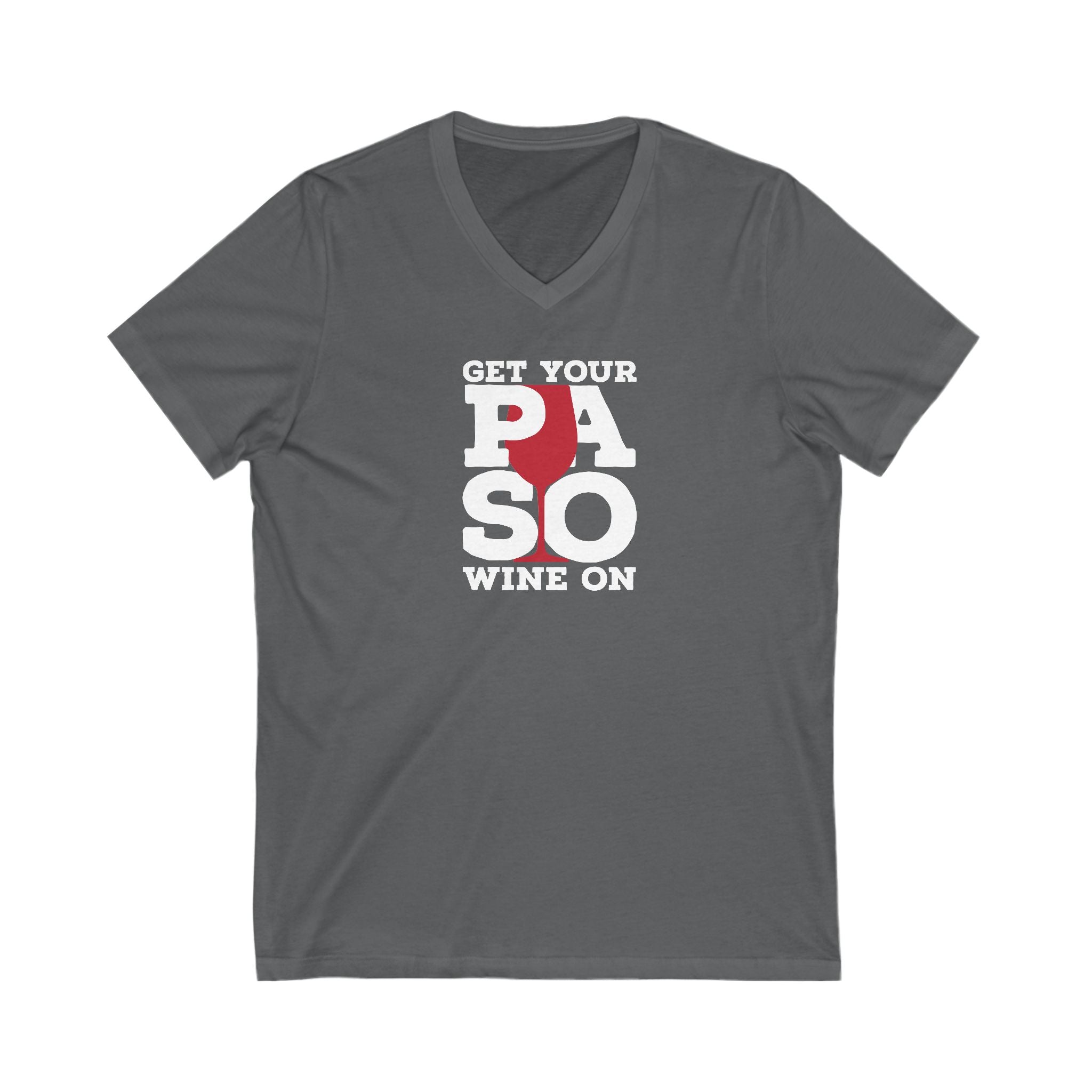 T-Shirt - Paso Wine Lover V-Neck Tee