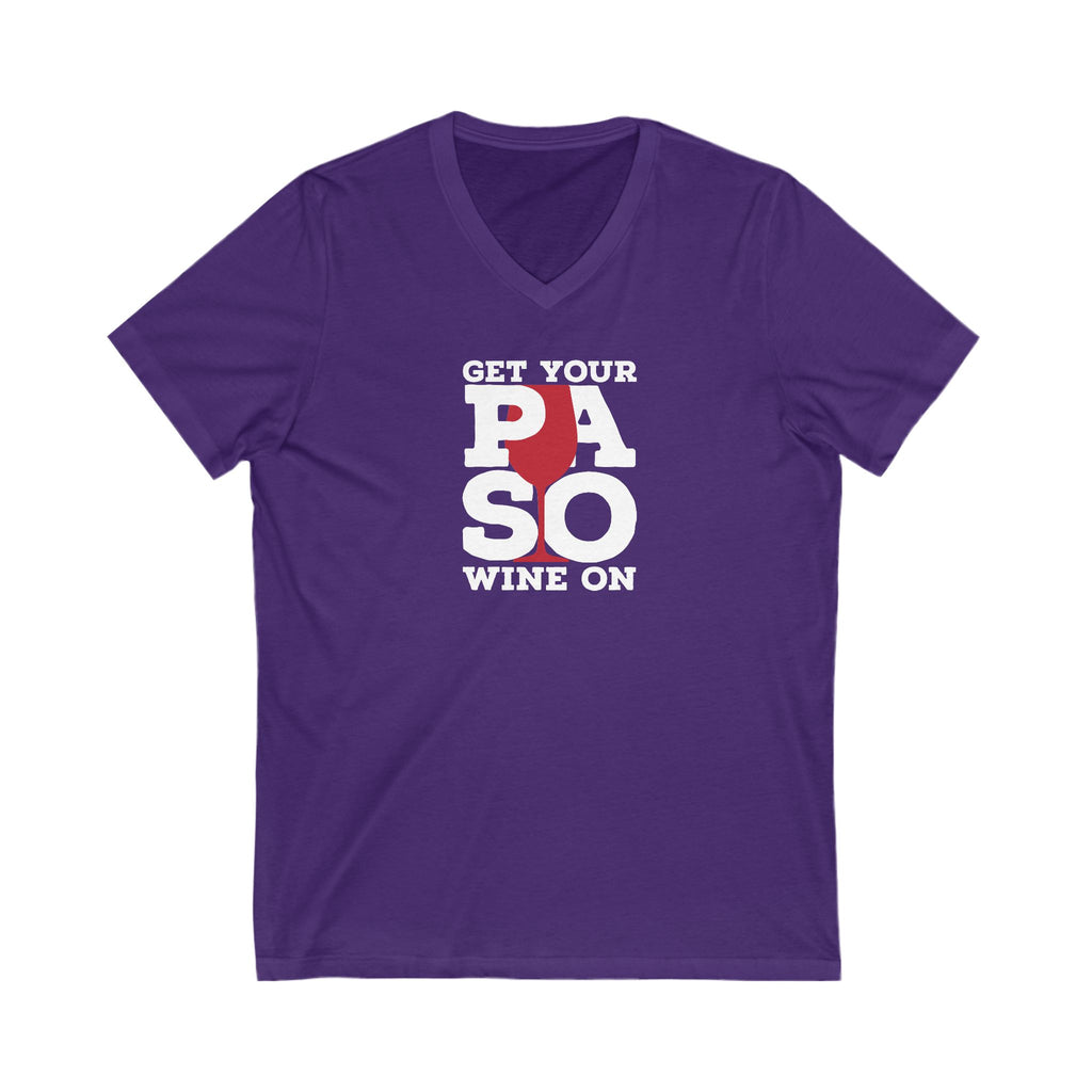 T-Shirt - Paso Wine Lover V-Neck Tee