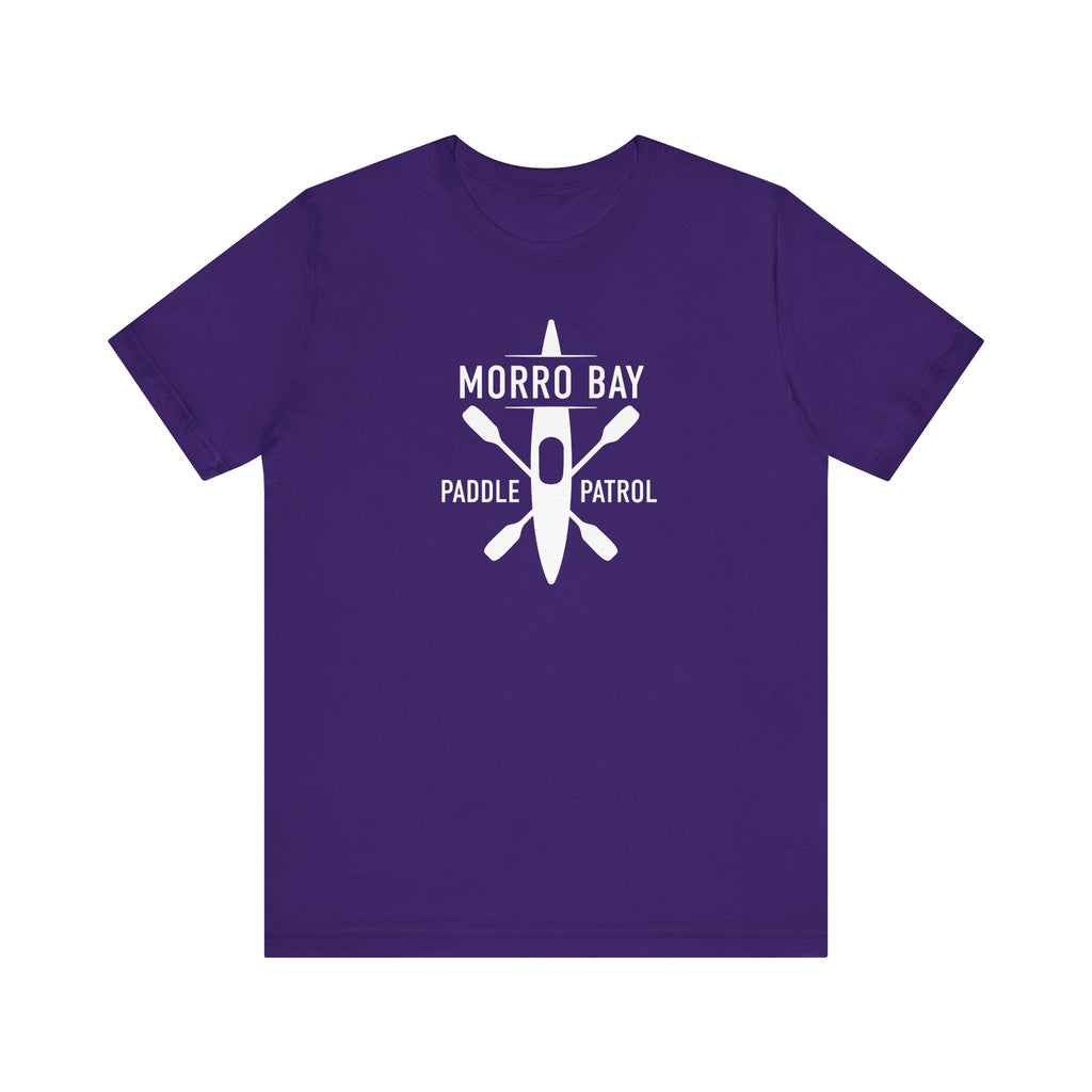 Kayaking Unisex Tee - Morro Bay Paddle Patrol Design