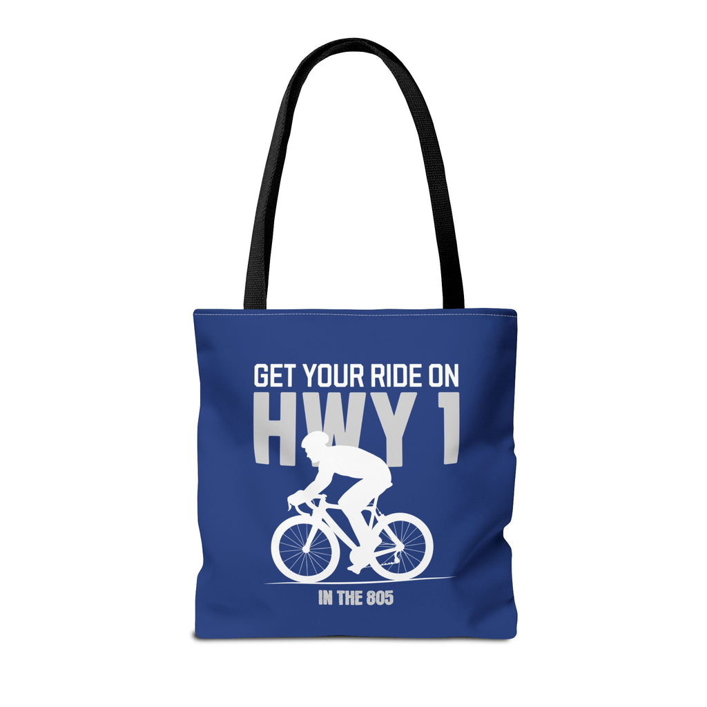 Cycling Tote Bag — "Get Your Ride On HWY 1 in the 805"